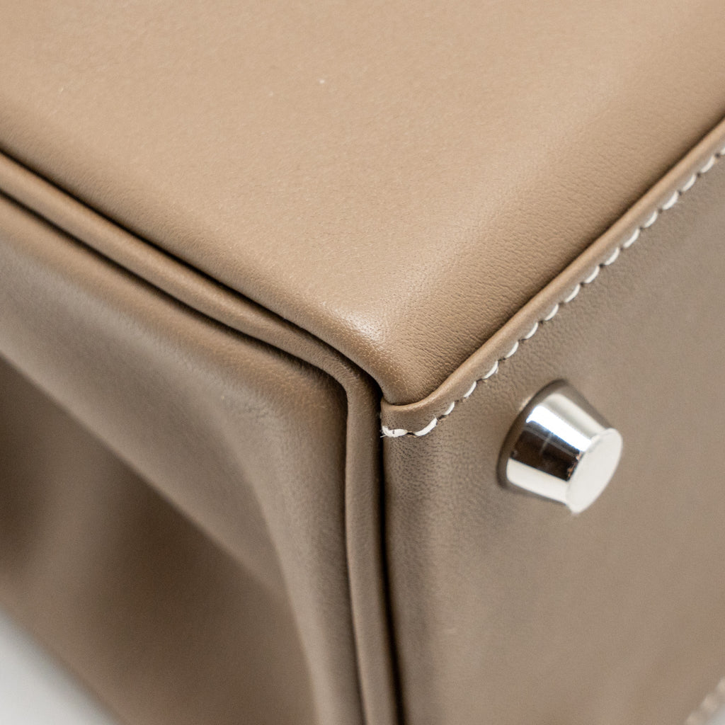 HERMES KELLY 25 SWIFT ETOUPE SHW