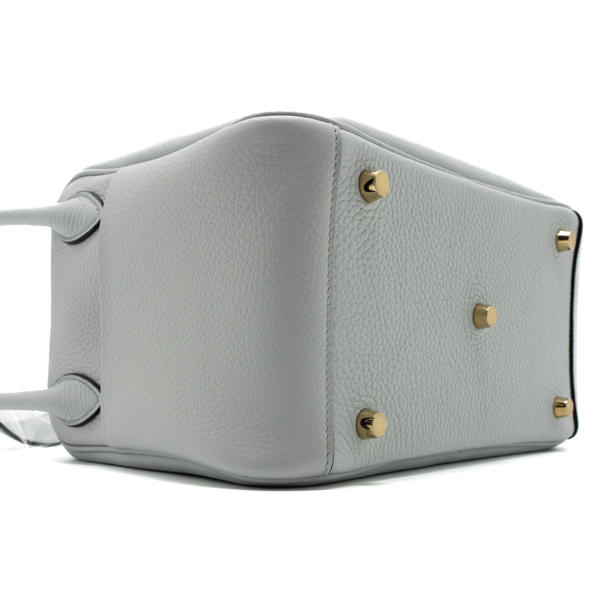 HERMES LINDY 26 CLEMENCE BLUE PALE GHW