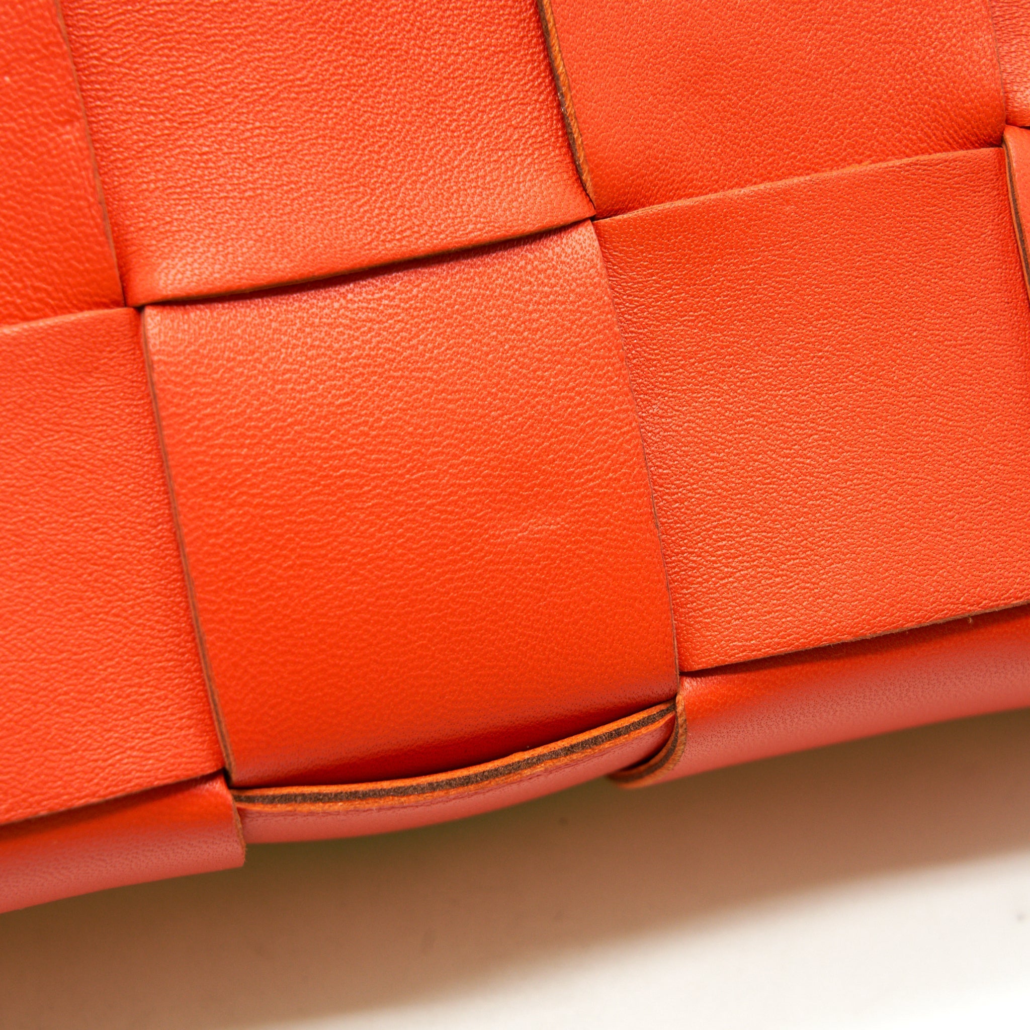 BOTTEGA VENETA CASSETTE BAG BRIGHT ORANGE