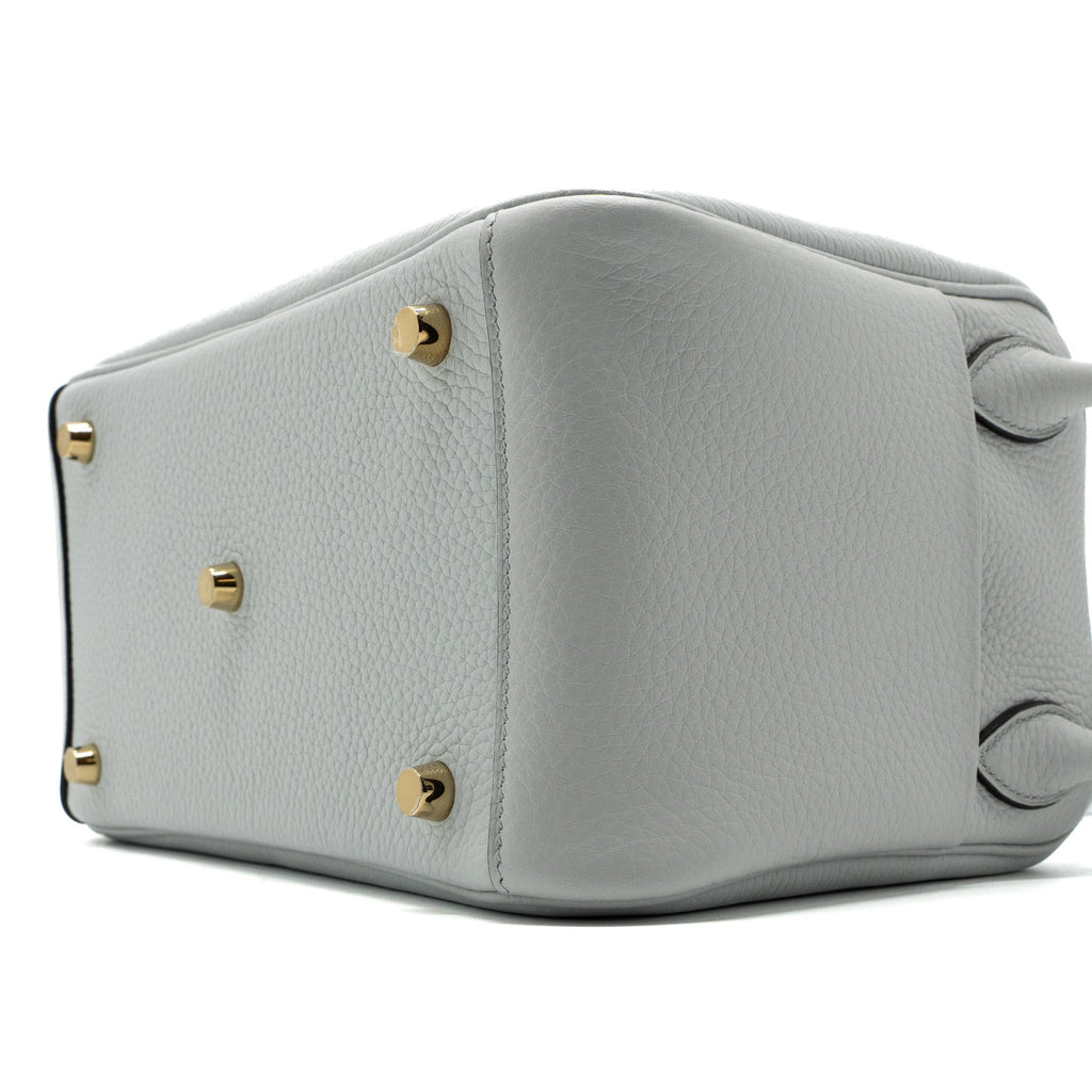 HERMES LINDY 26 CLEMENCE BLUE PALE GHW