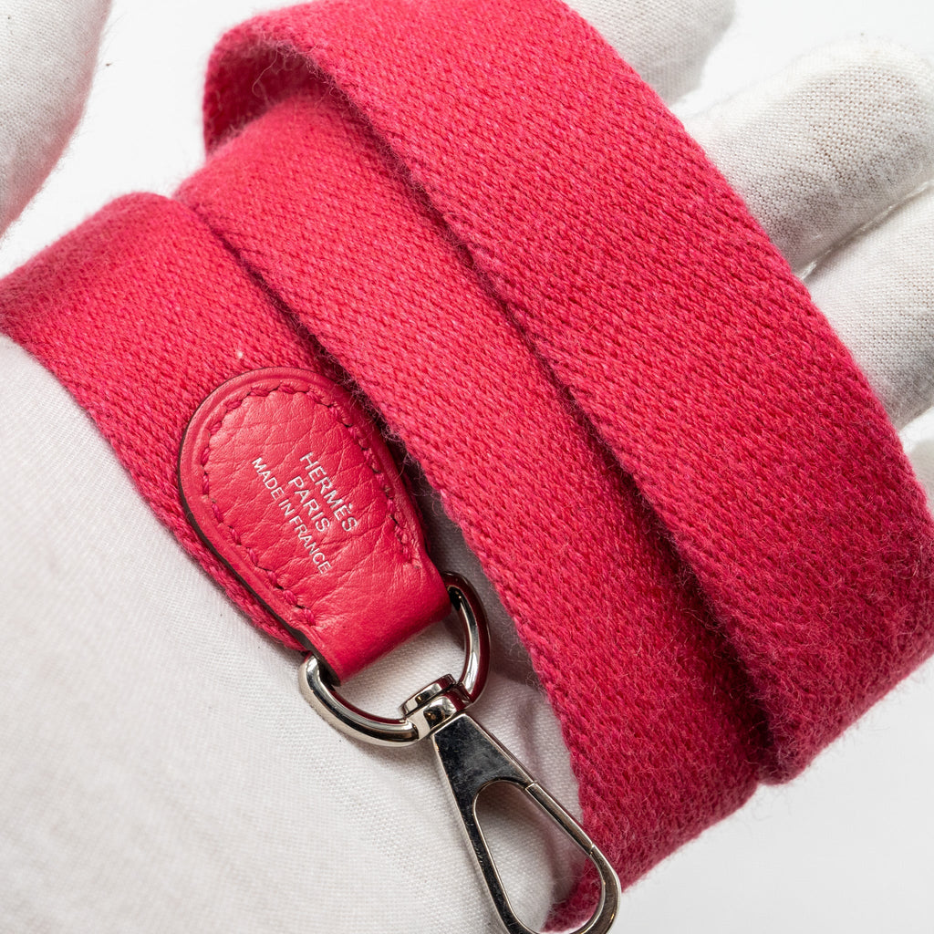 HERMES MINI EVELYNE CLEMENCE ROSE EXTREME SHW