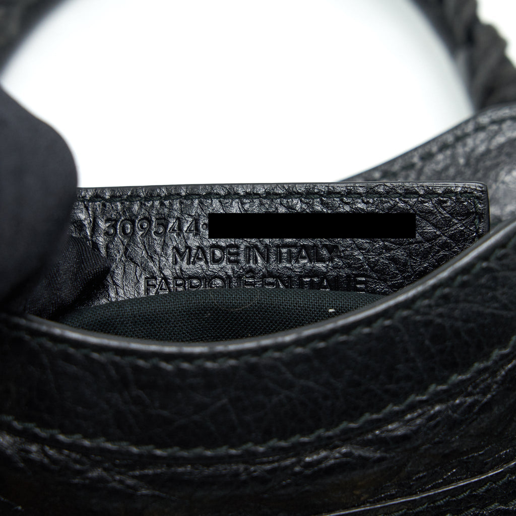 BALENCIAGA MINI CITY BLACK WITH GHW