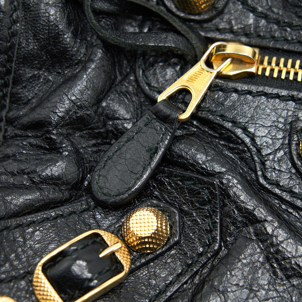 BALENCIAGA MINI CITY BLACK WITH GHW