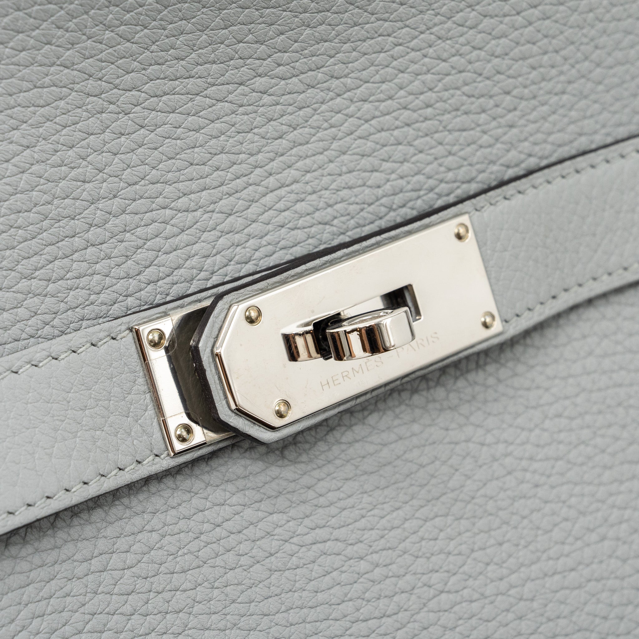 HERMES JYPSIERE 31 CLEMENCE GRIS MOUETTE SHW