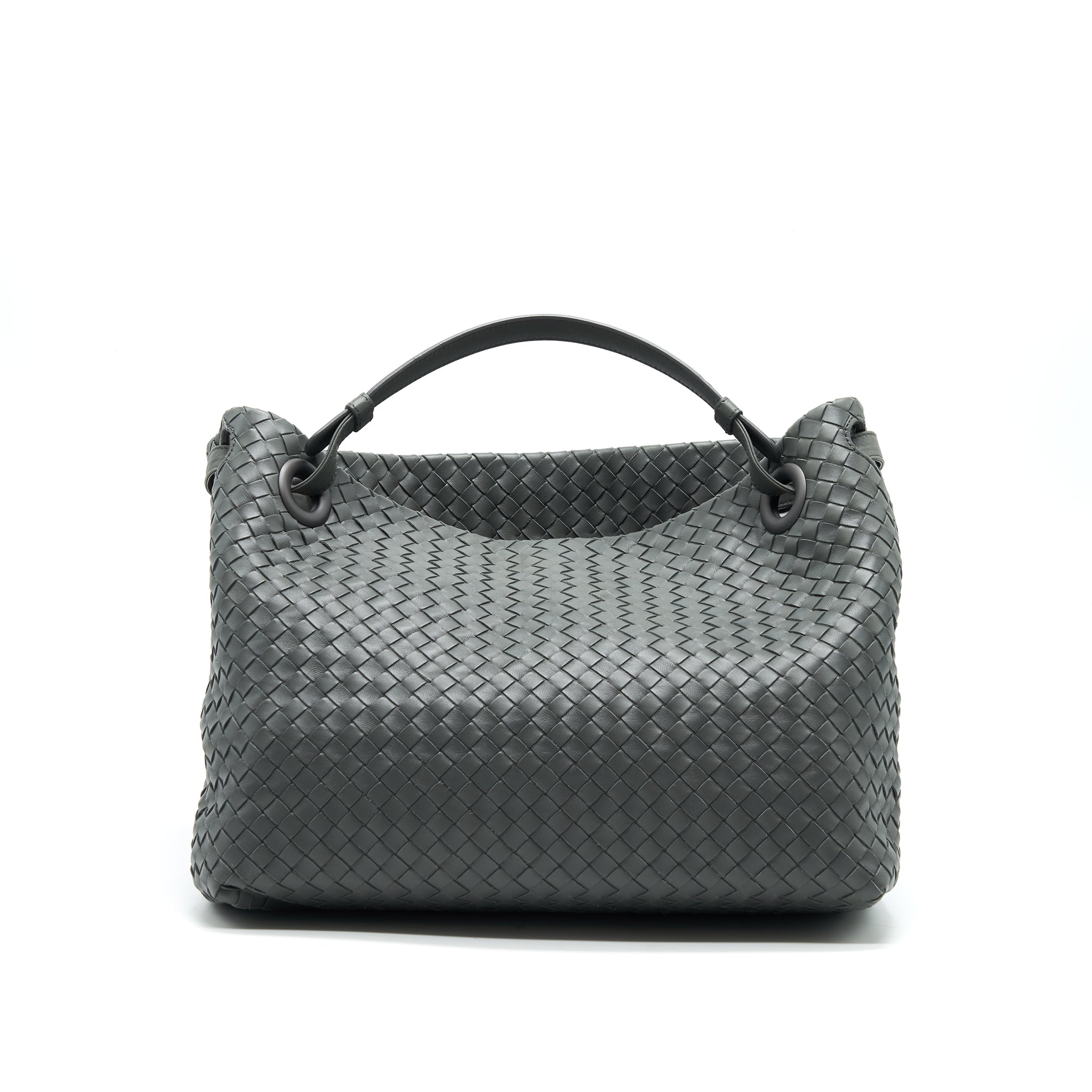 BOTTEGA VENETA GARDA TOTE BAG GREY