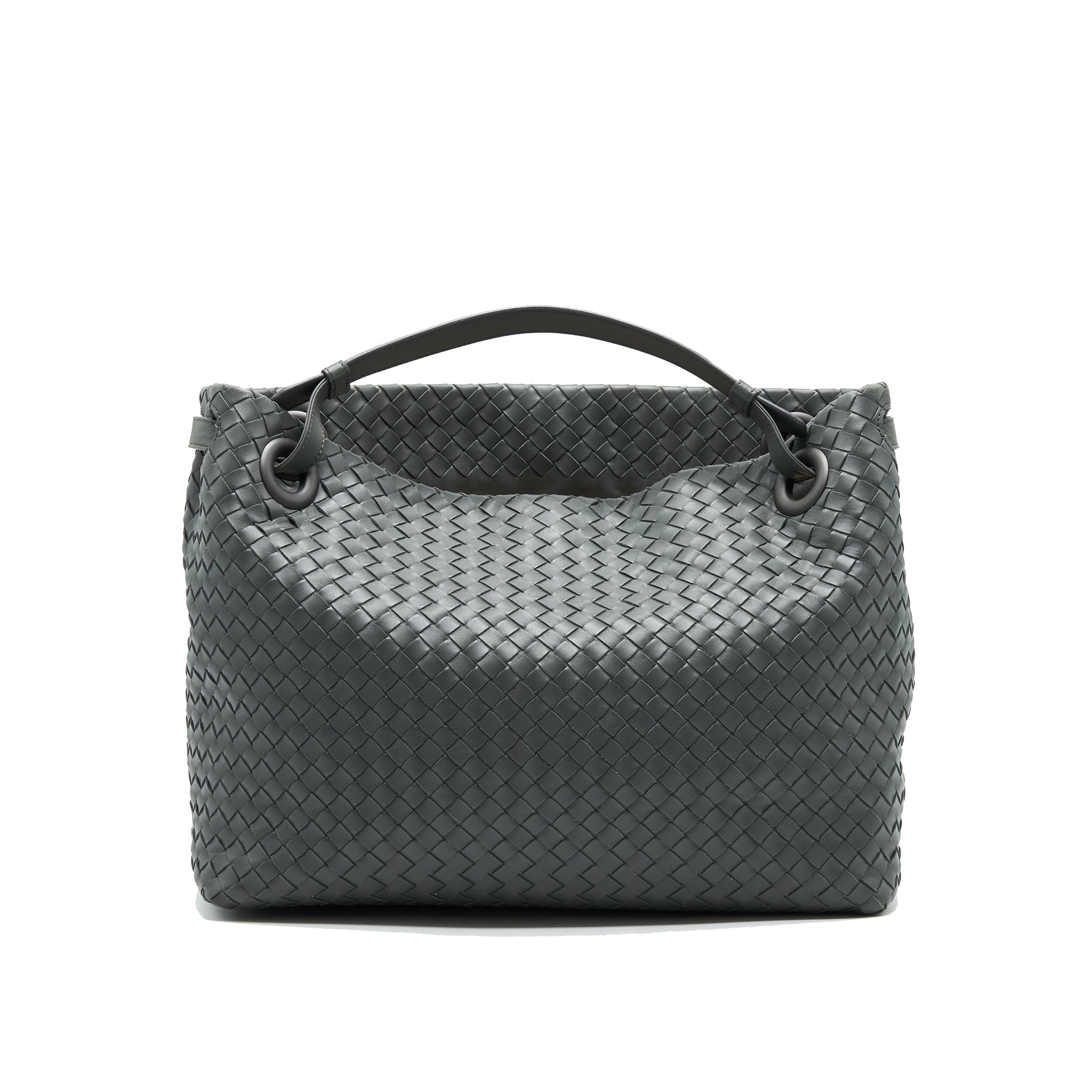 BOTTEGA VENETA GARDA TOTE BAG GREY