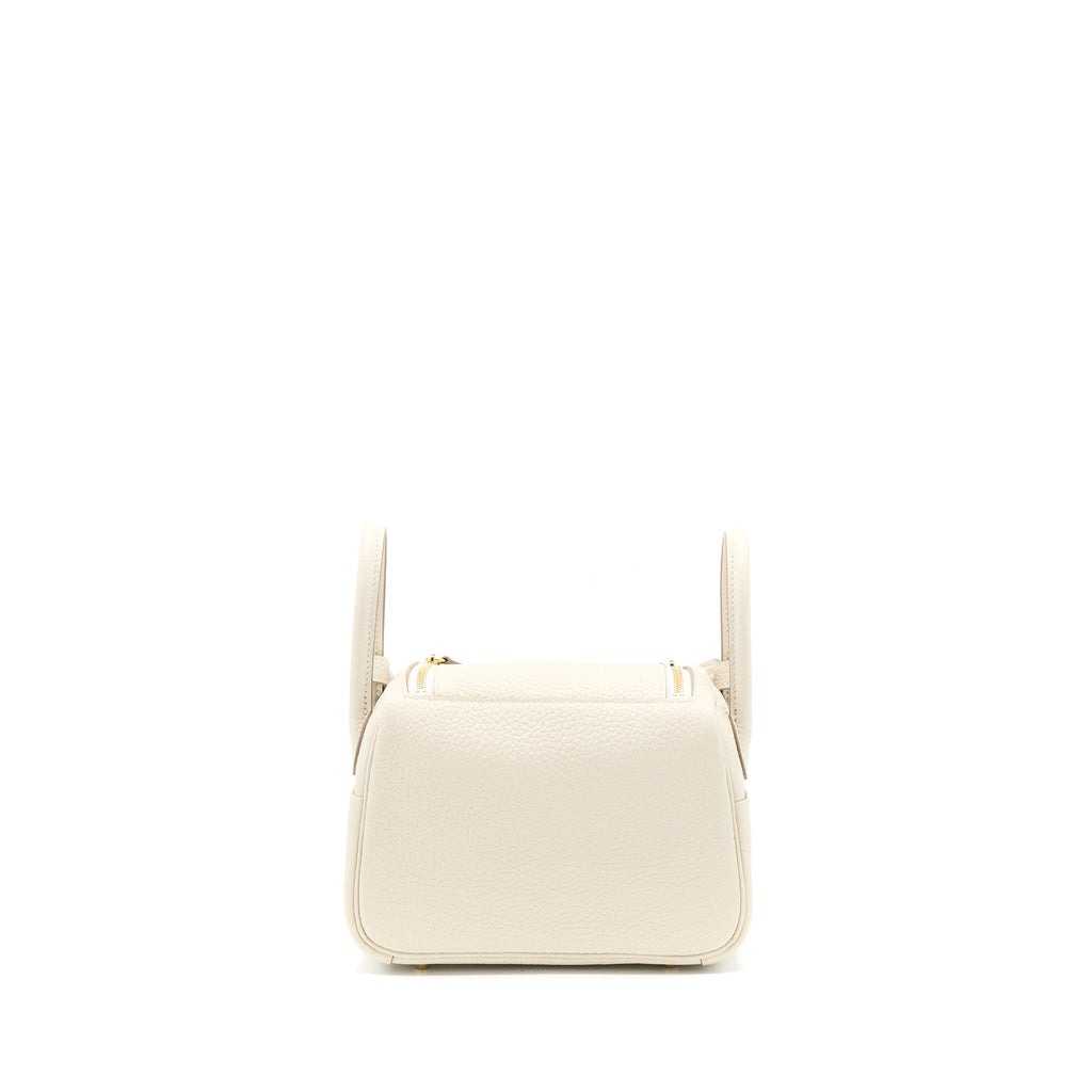 HERMES MINI LINDY CLEMENCE CRAIE GHW