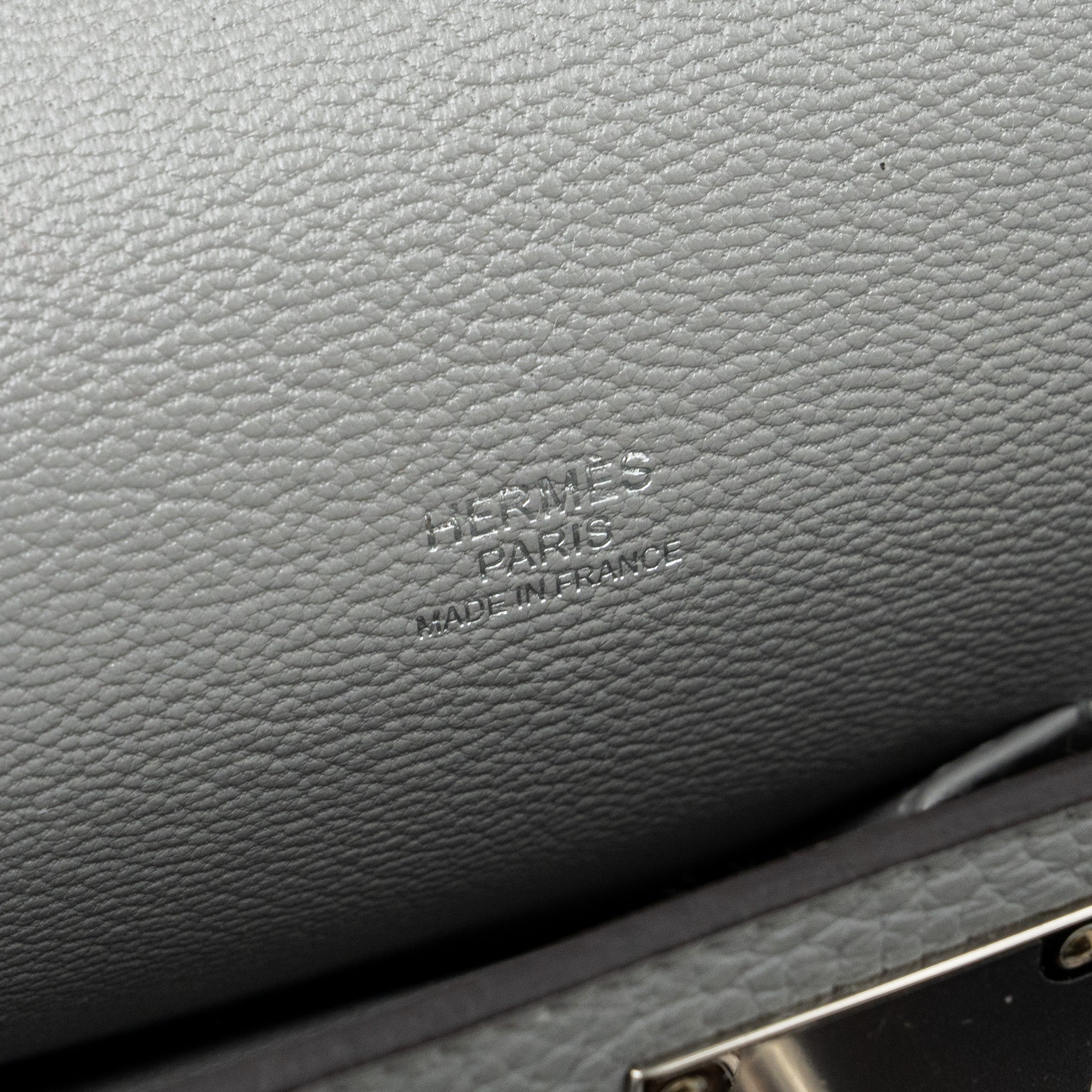 HERMES JYPSIERE 31 CLEMENCE GRIS MOUETTE SHW