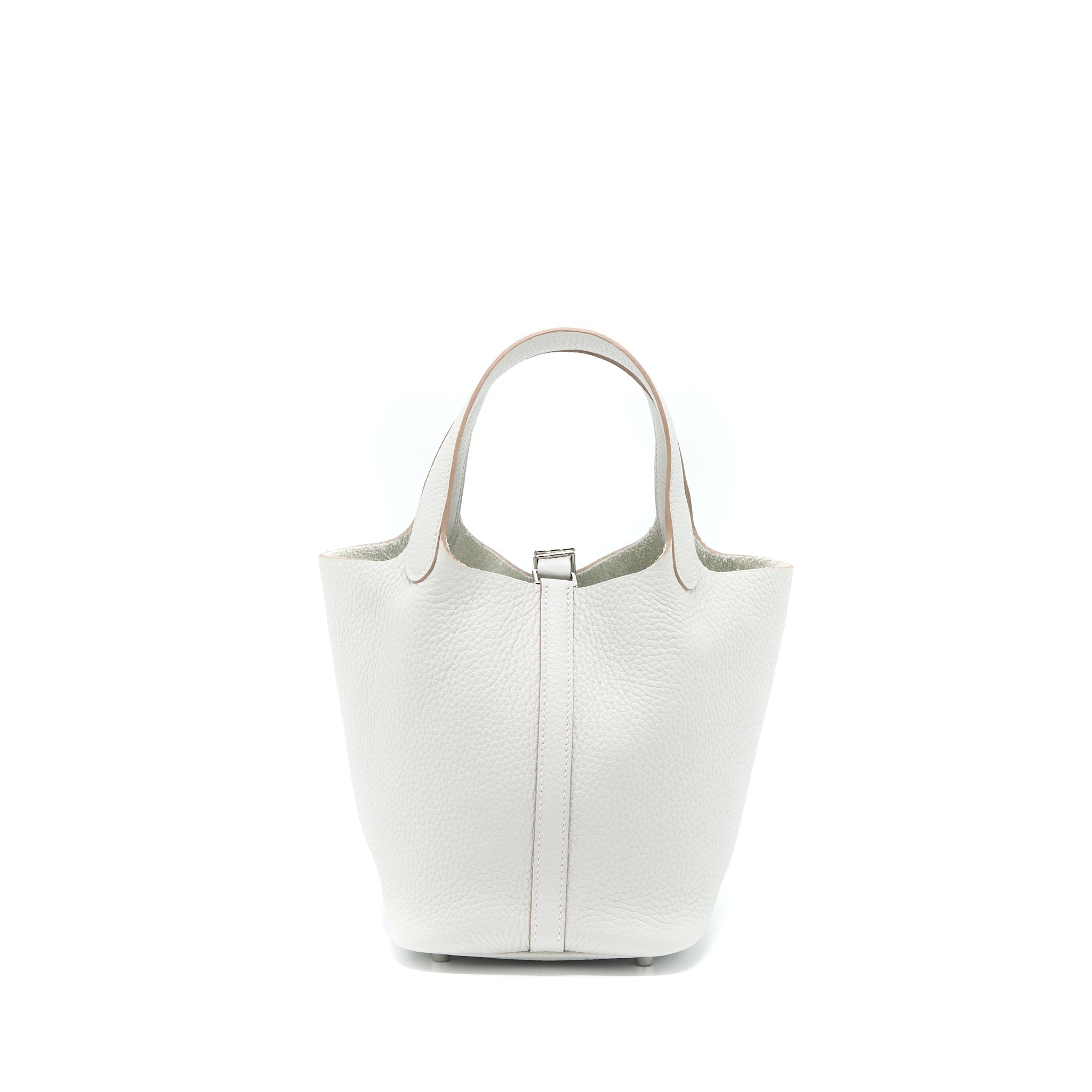 HERMES PICOTIN 18 LOCK BAG 80 GRIS PERLE SHW