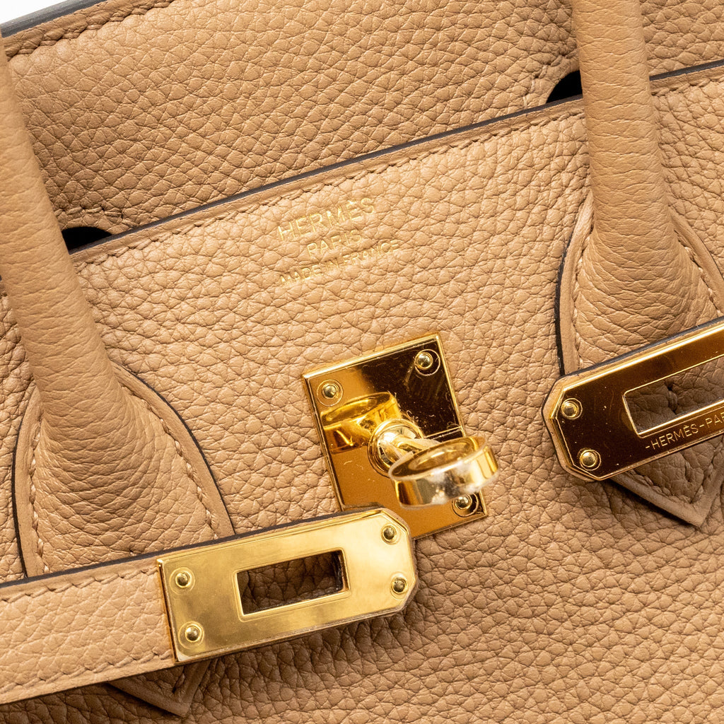 HERMES BIRKIN 25 TOGO 0M CHAI GHW