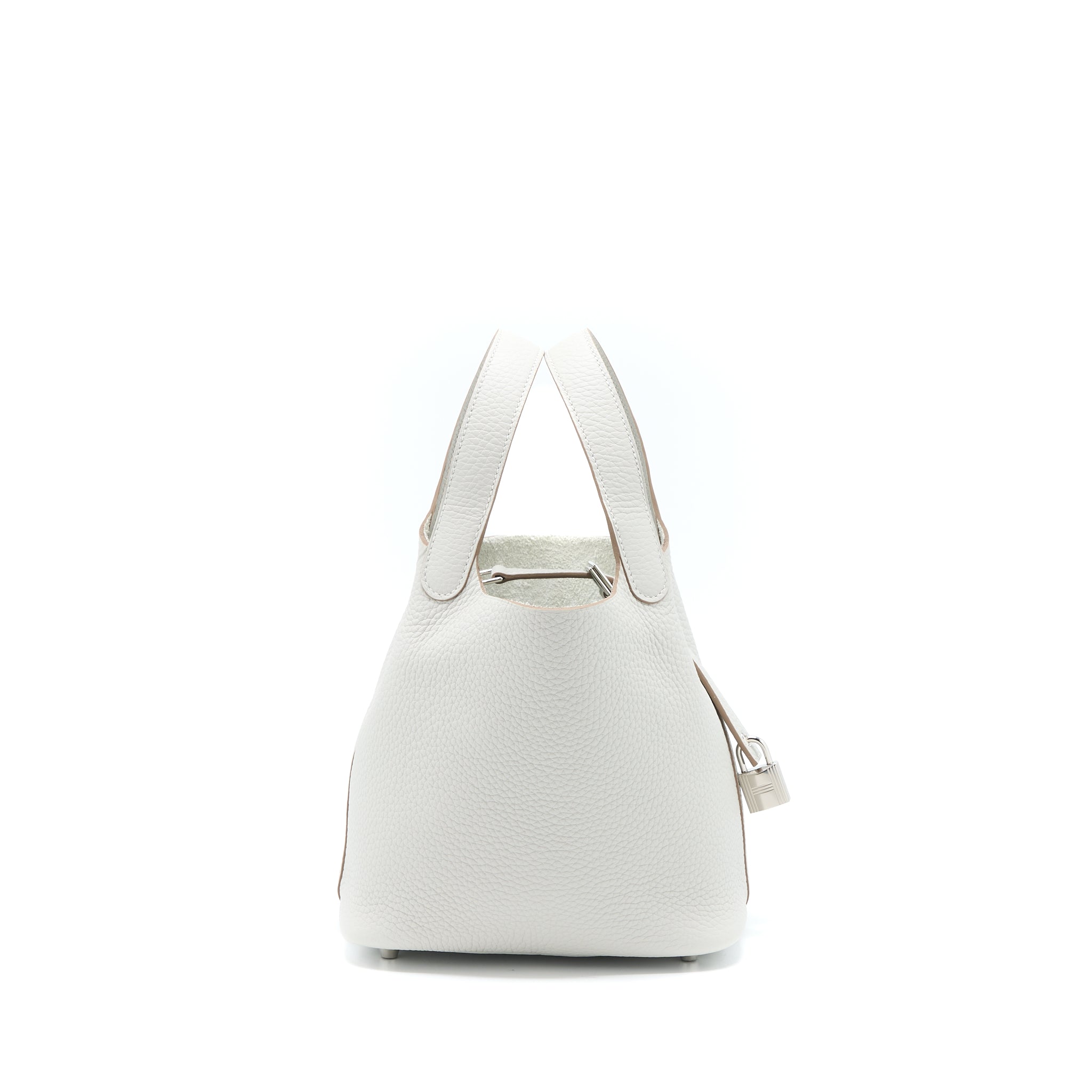 HERMES PICOTIN 18 LOCK BAG 80 GRIS PERLE SHW