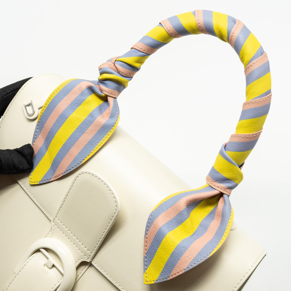 DELVAUX BRILLIANT MM MAGIC BOX CALFSKIN WHITE/MULTICOLOUR SHW