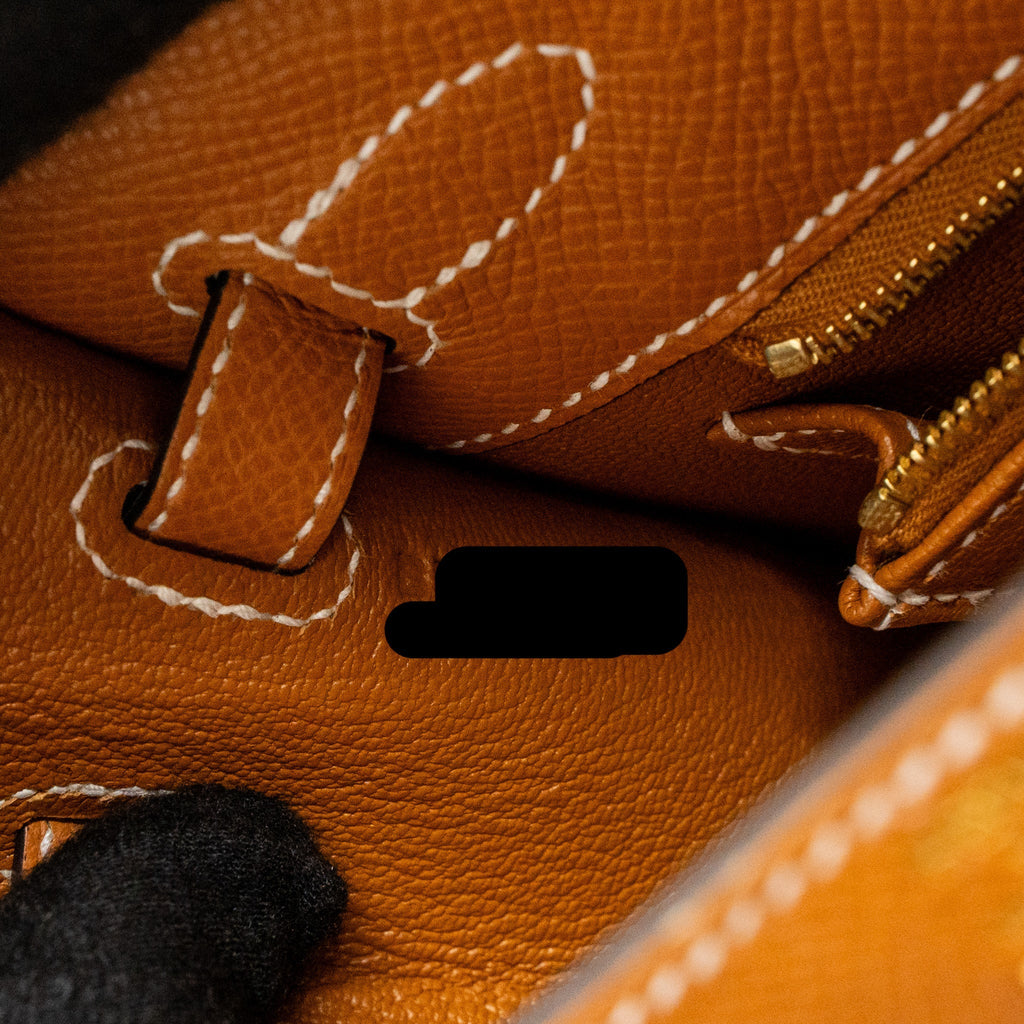 HERMES KELLY 25 EPSOM TOFFEE GHW