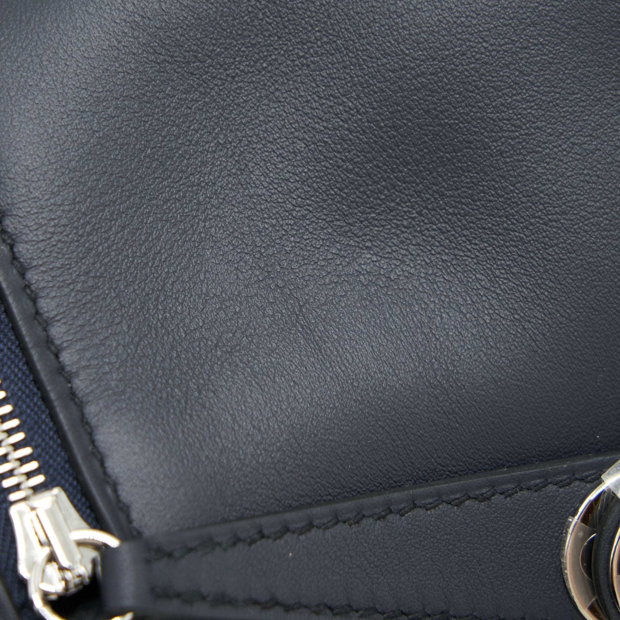 HERMES MINI LINDY SWIFT BLUE INDIGO SHW