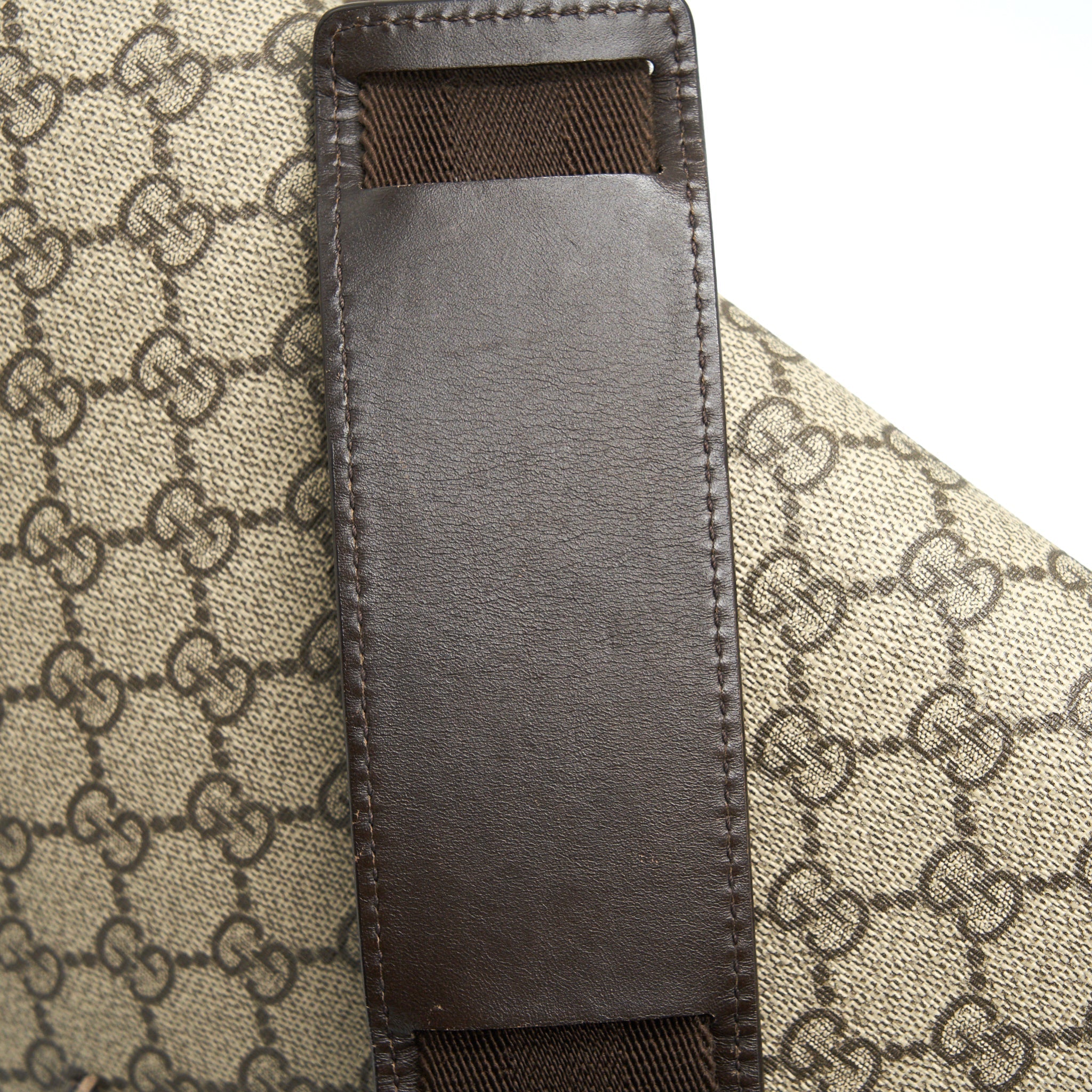 GUCCI GG SUPREME CANVAS DIAPER BAG