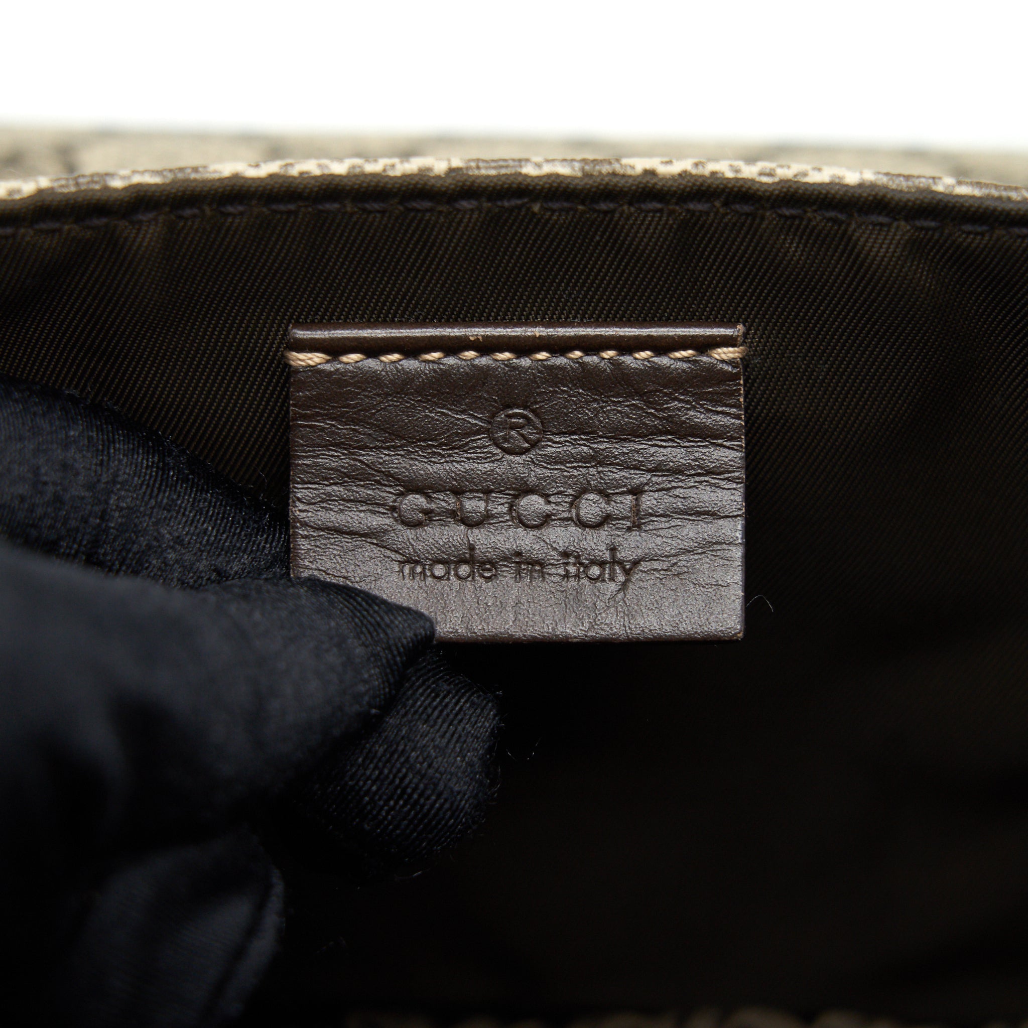 GUCCI GG SUPREME CANVAS DIAPER BAG