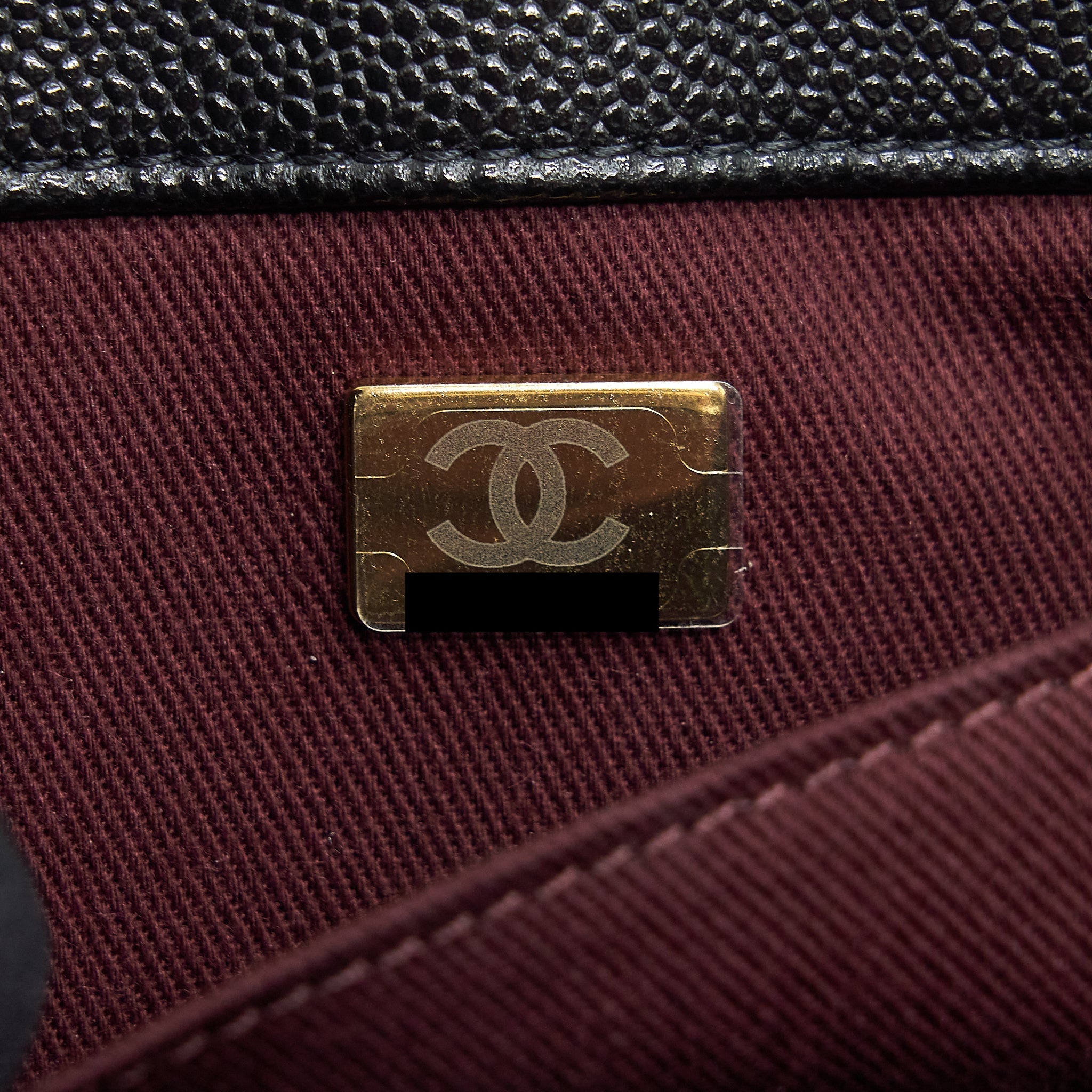 CHANEL MEDIUM BUSINESS AFFINITY BAG CAVIAR BLACK LGHW (MICROCHIP)