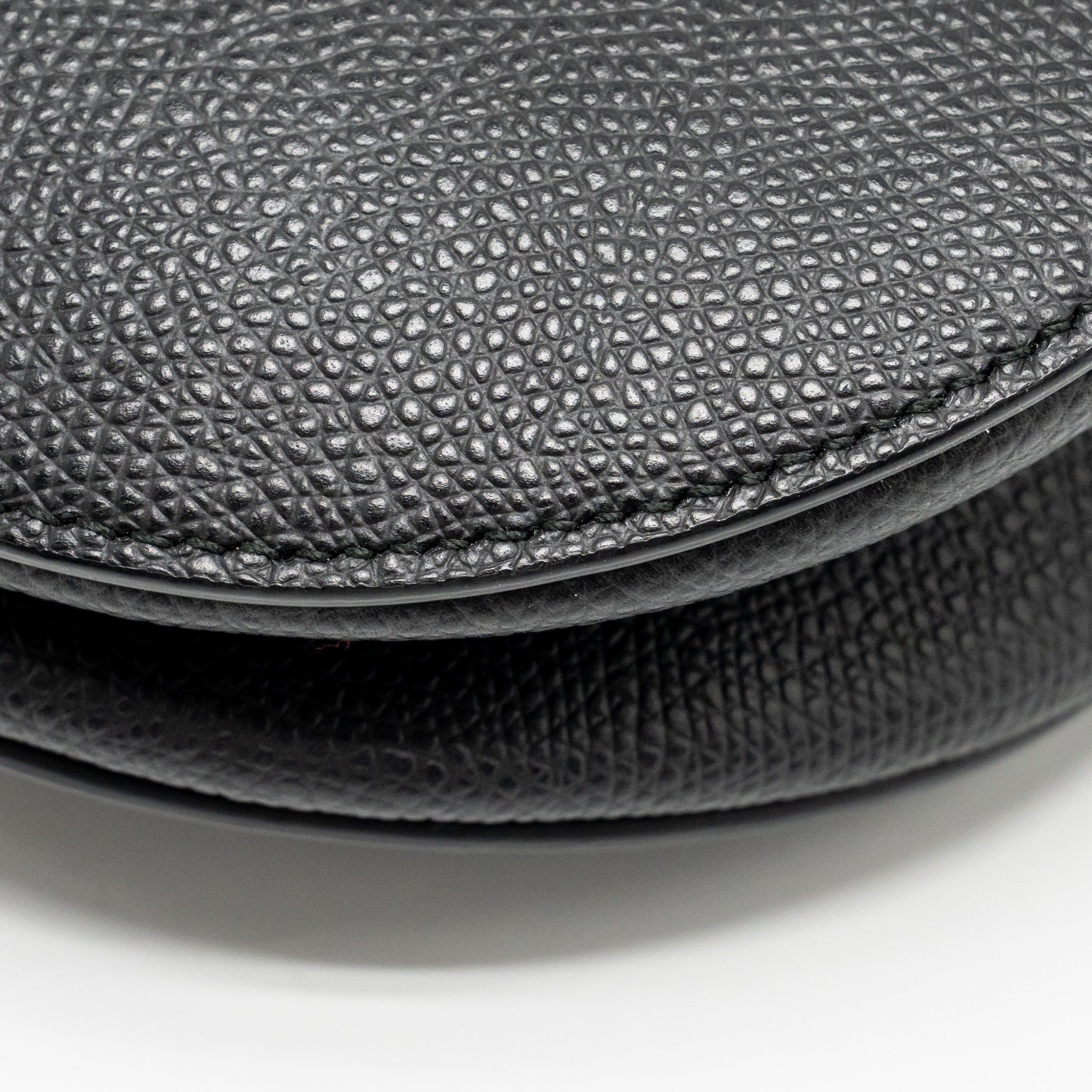 DIOR MEDIUM SADDLE BAG CALFSKIN BLACK GHW