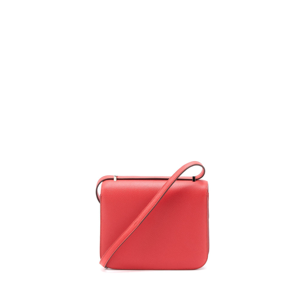 HERMES MINI CONSTANCE EPSOM S5 ROUGE TOMATE SHW