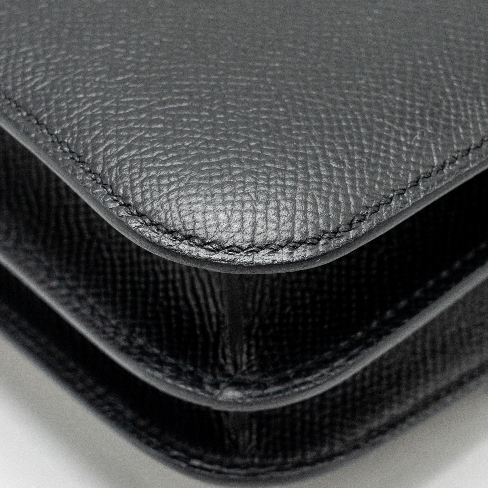 HERMES MINI CONSTANCE EPSOM BLACK RGHW
