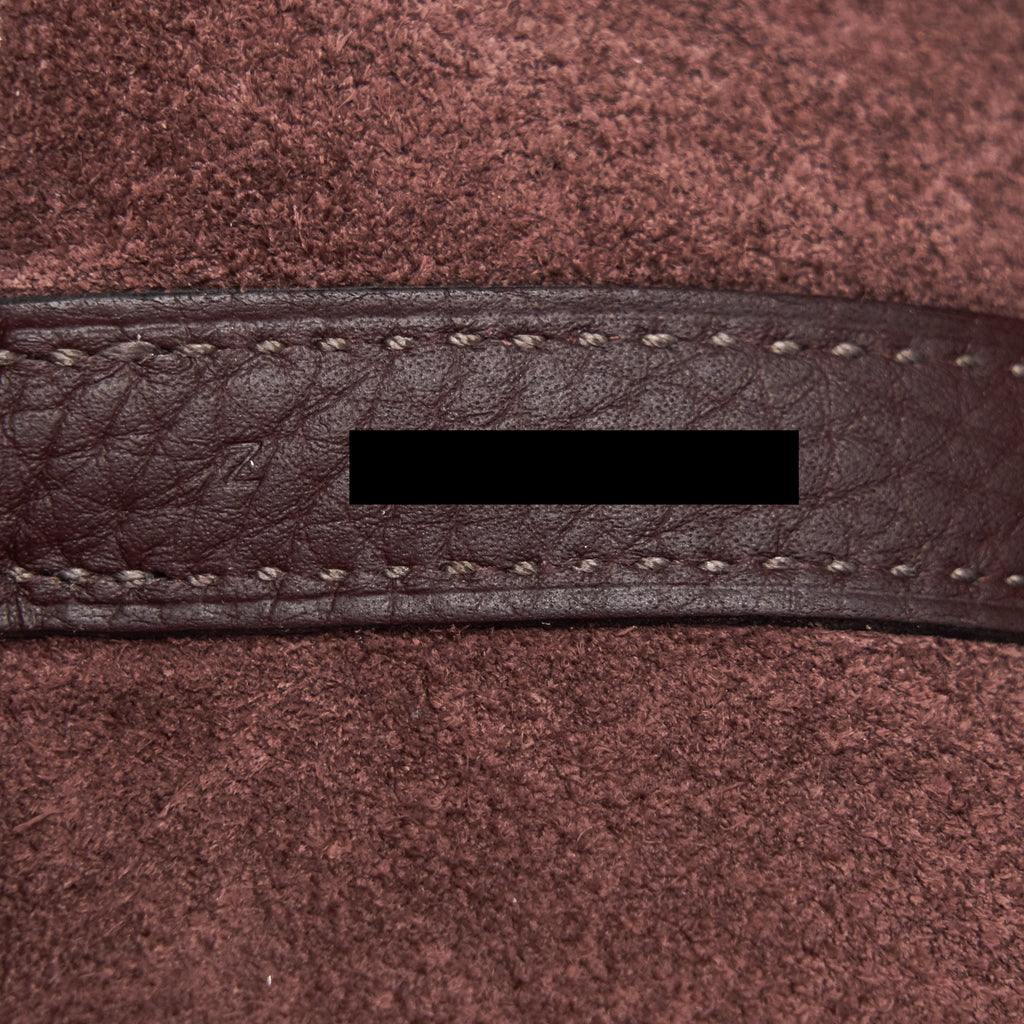 HERMES PICOTIN 18 LOCK BAG ROUGE SELLIER GHW