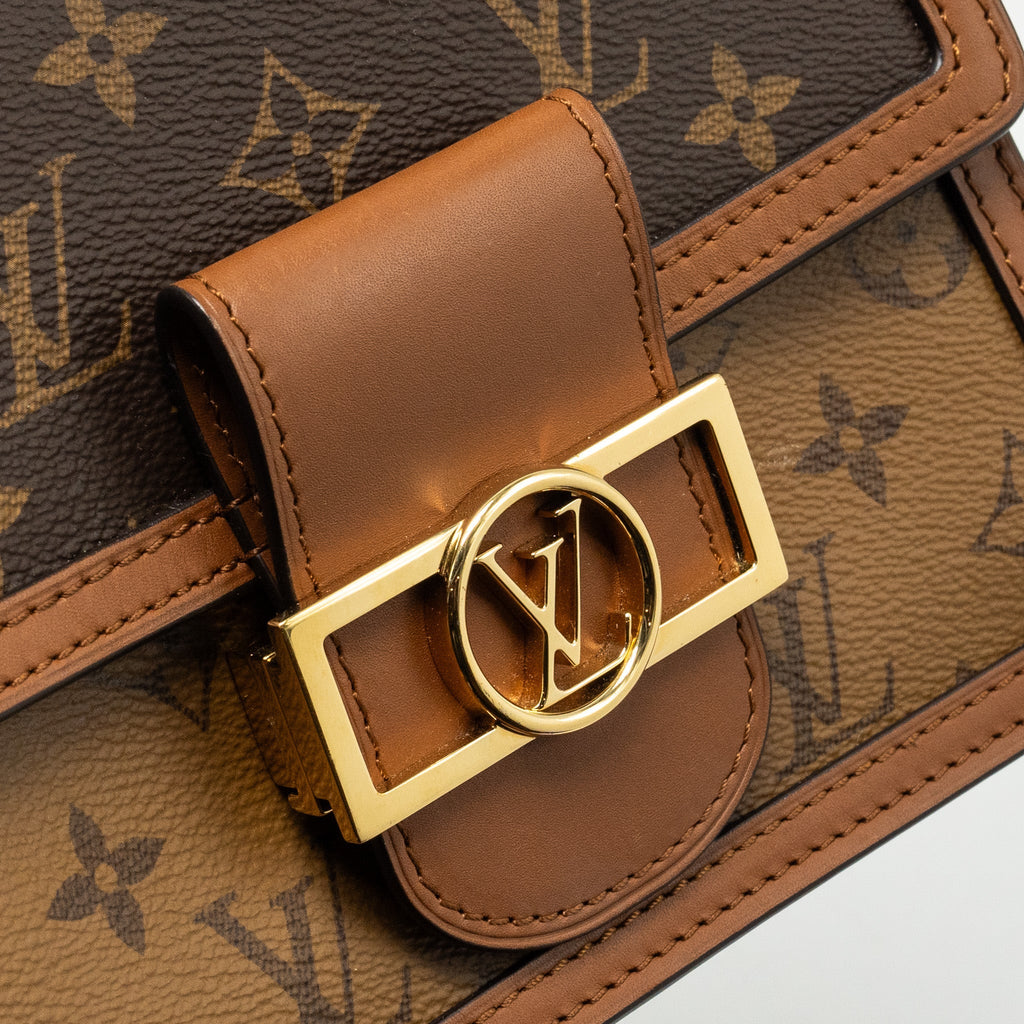 LOUIS VUITTON MINI DAUPHINE MONOGRAM CANVAS GHW