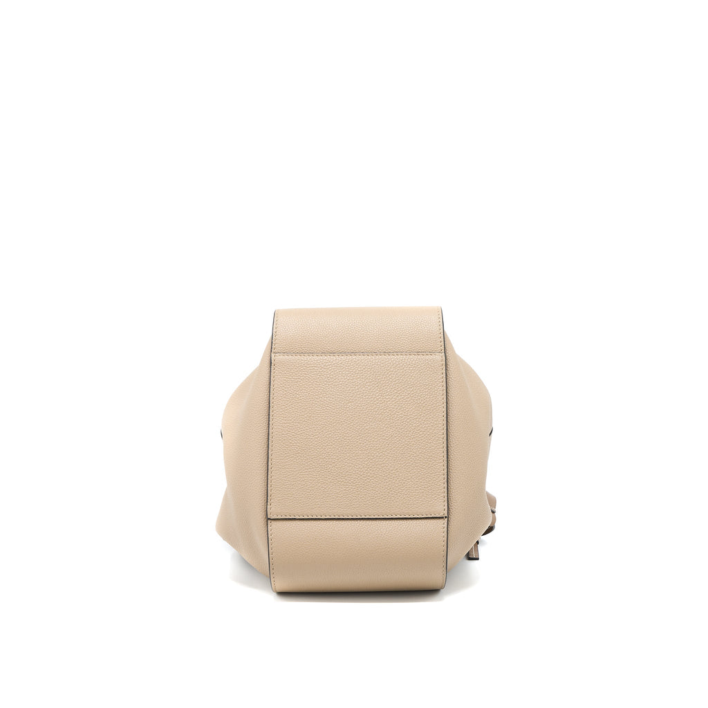 LOEWE SMALL HAMMOCK CALFSKIN SAND GHW