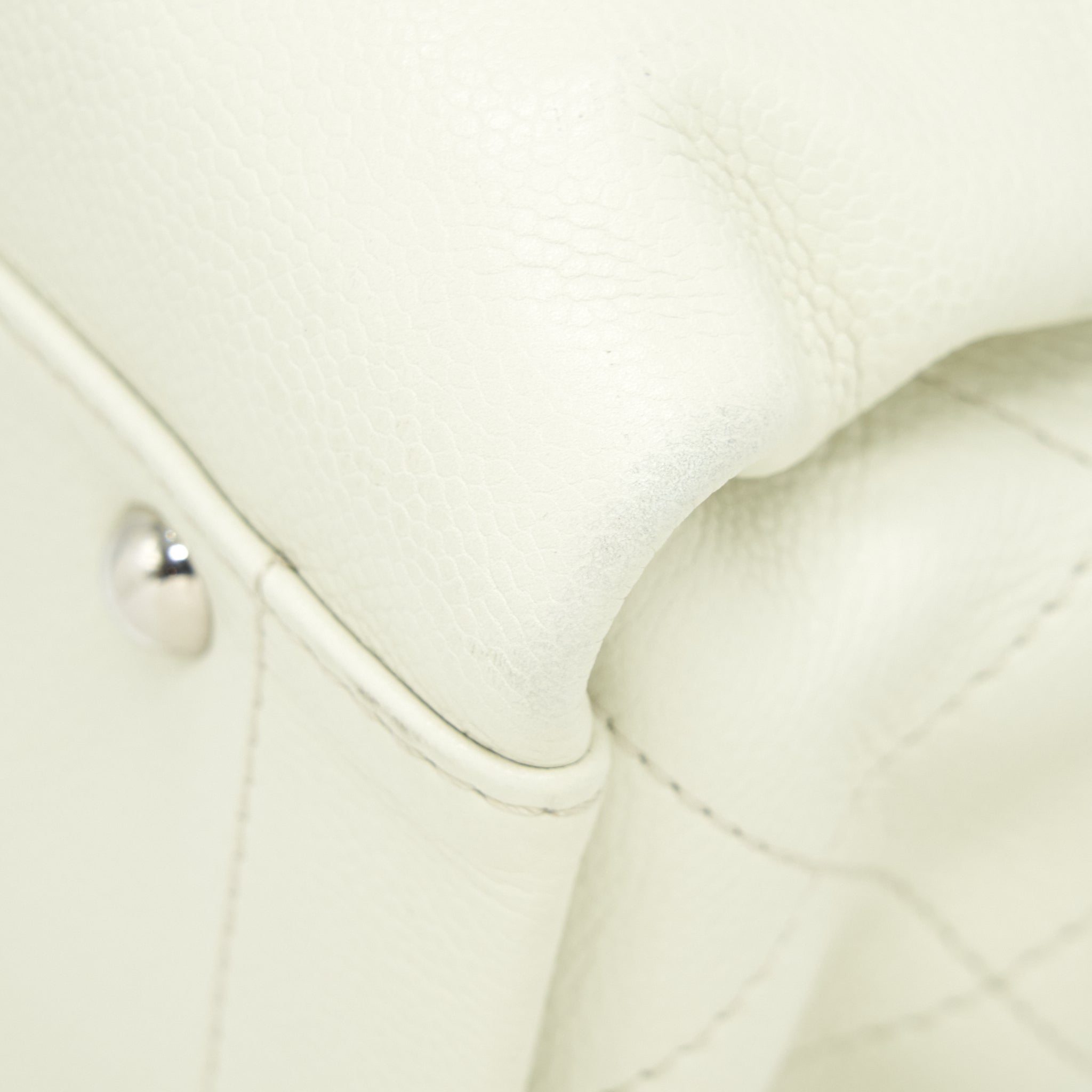 CHANEL LARGE SHOPPING TOTE BAG CAVIAR IVORY SHW