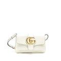 GUCCI SMALL ARLI FLAP BAG CREAM WITH GHW