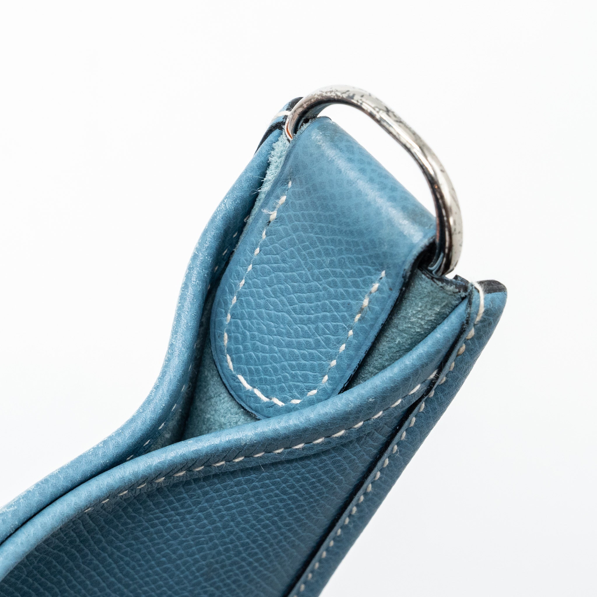 HERMES EVELYN 33 EPSOM BLUE JEANS SHW