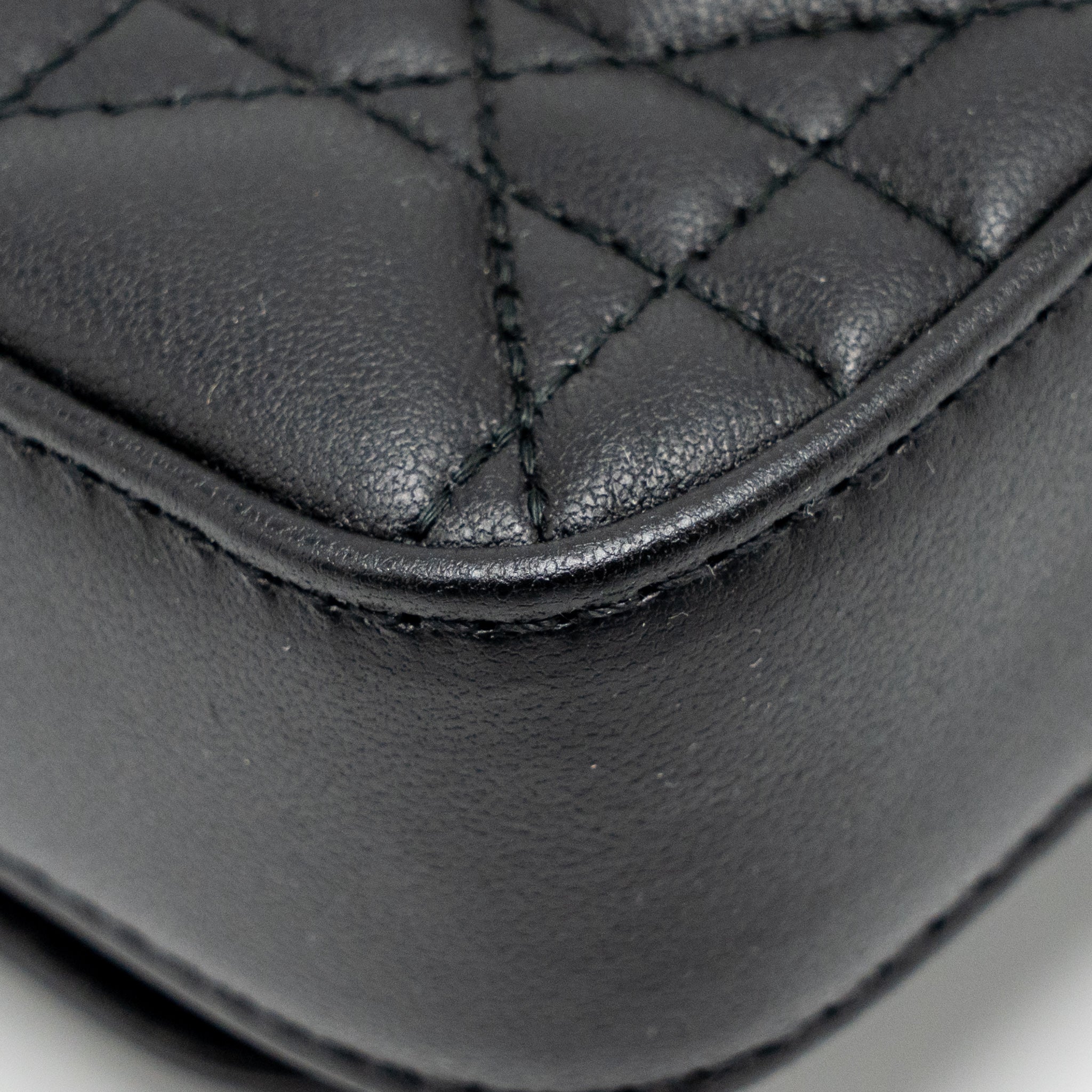 DIOR MY DIOR - DIOR TALK PHONE POUCH LAMBSKIN BLACK LGHW