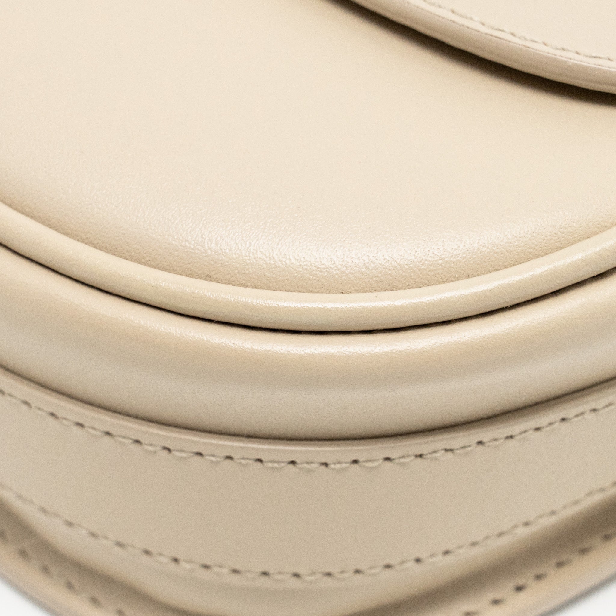 DIOR BOBBY EAST-WEST BAG CALFSKIN LIGHT BEIGE GHW