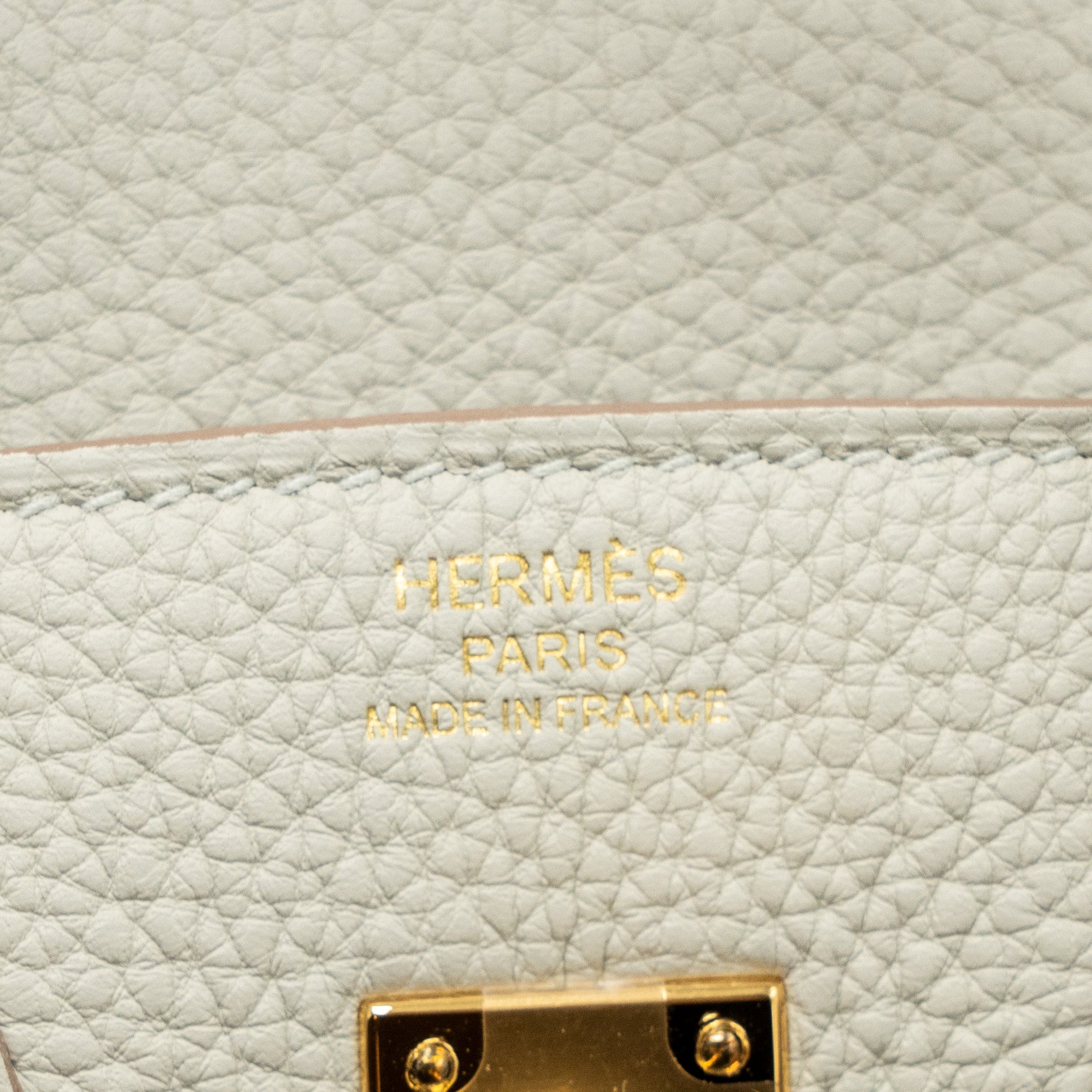 HERMES BIRKIN 25 TOGO GRIS PERLE GHW