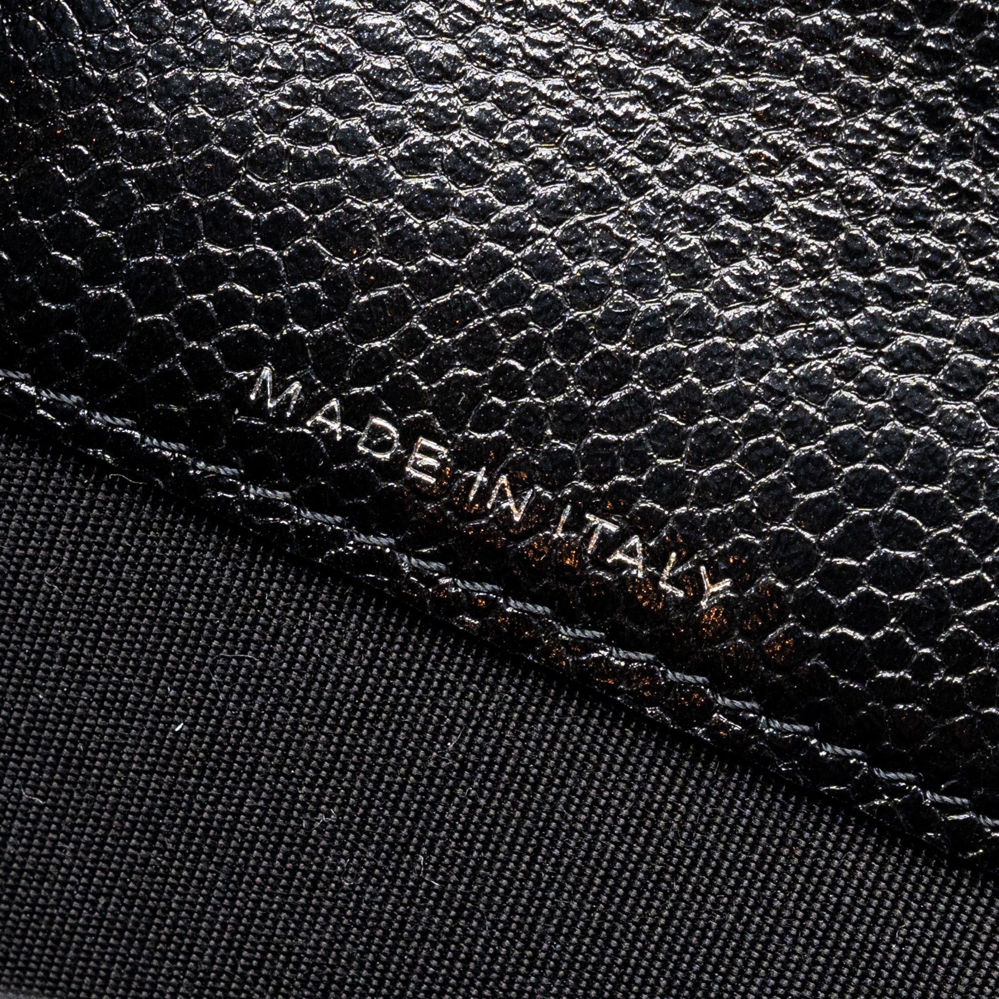 CHANEL CAMELLIA EMBOSSED CARD HOLDER CAVIAR BLACK SHW