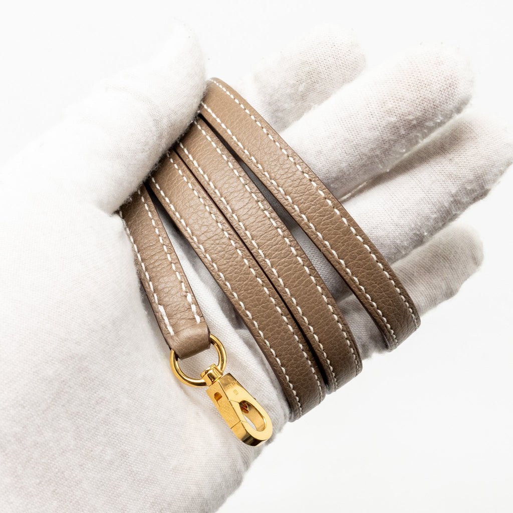 HERMES MINI BOLIDE EVERCOLOR ETOUPE GHW