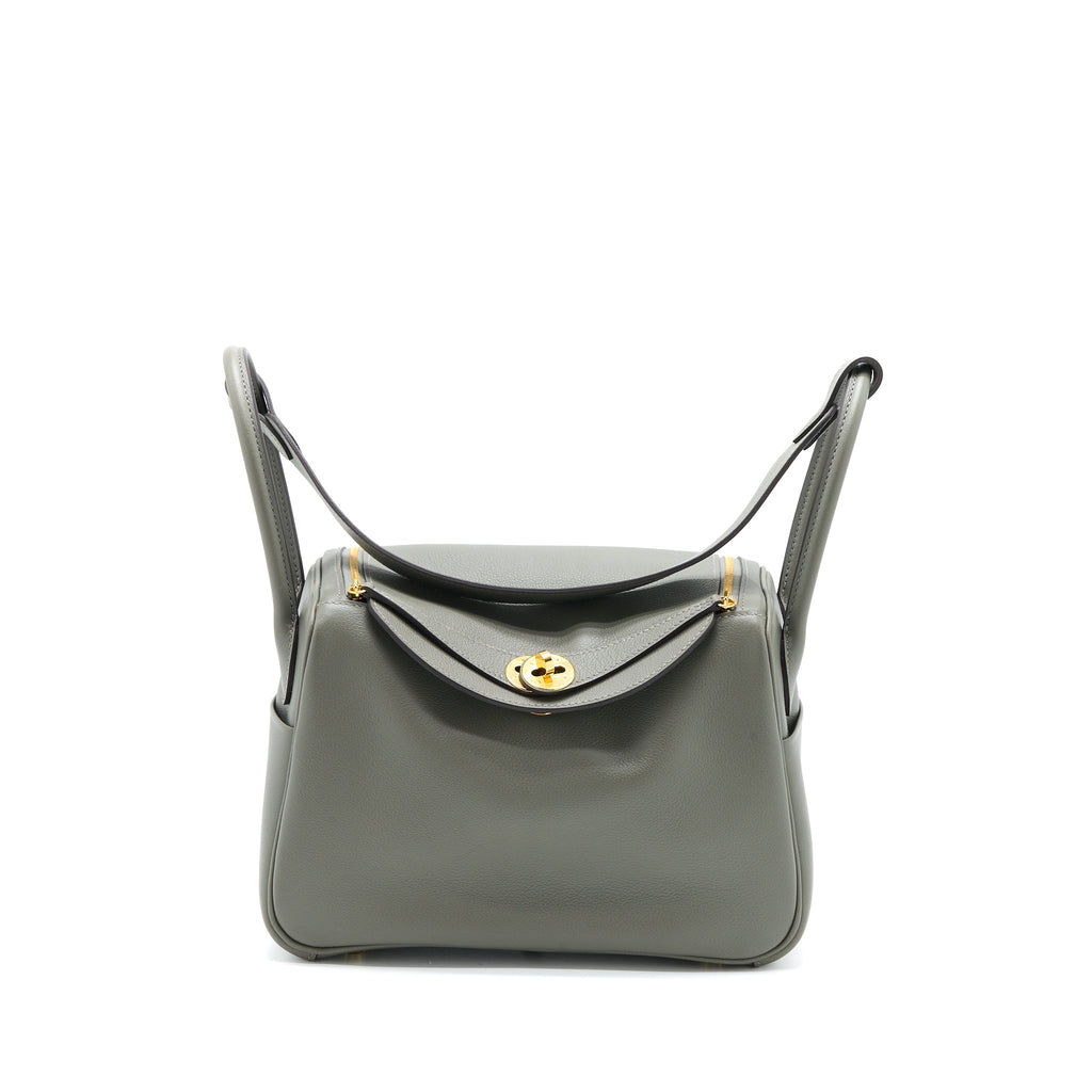 HERMES LINDY 26 EVERCOLOR 0L GRIS MEYER GHW
