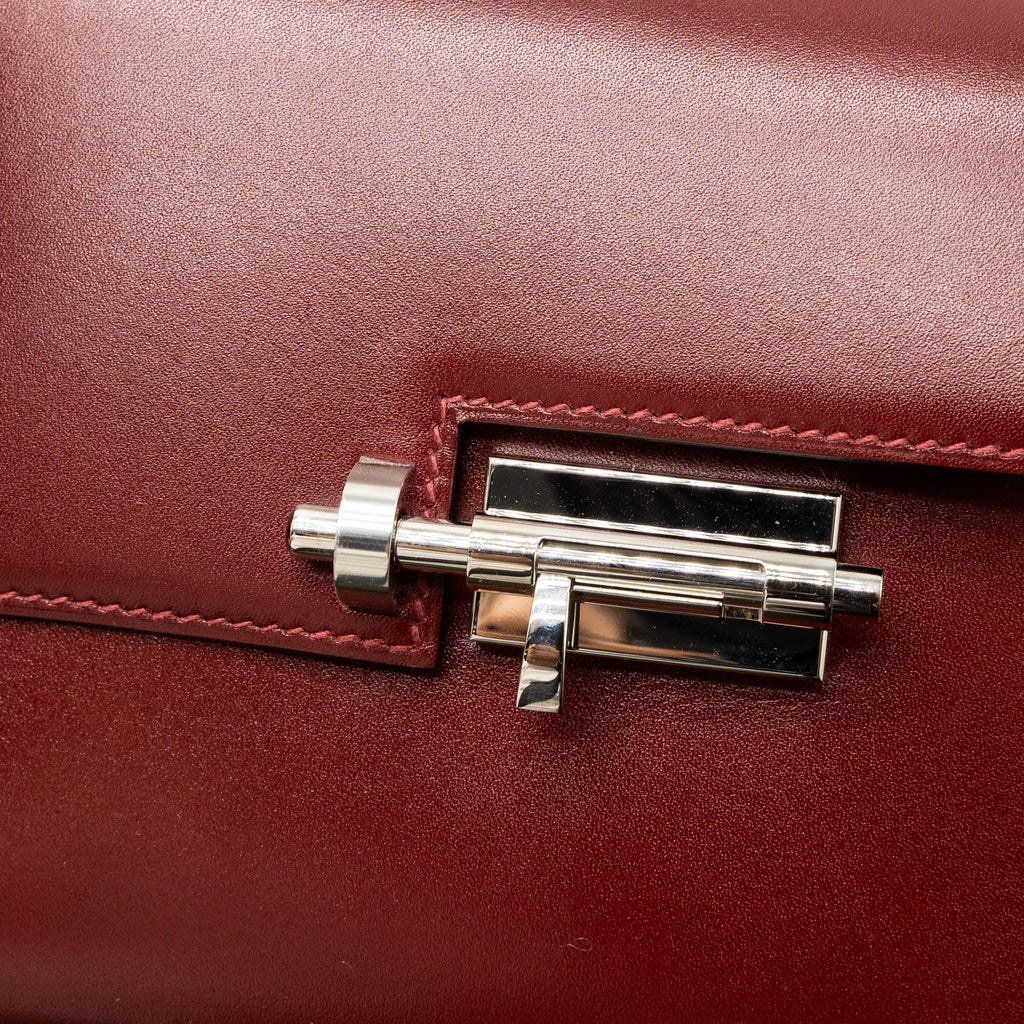 HERMES MINI VERROU BAG TADELAKT ROUGE H SHW