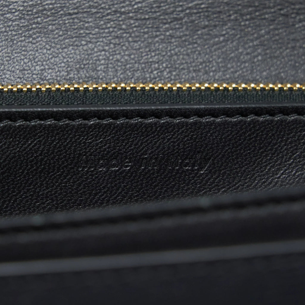 CELINE MEDIUM CLASSIC BOX CALFSKIN LIEGE ANTHRACITE GHW