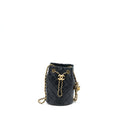 CHANEL 22S PEARL CRUSH BUCKET BAG LAMBSKIN BLACK BRUSHED GHW (MICROCHIP)