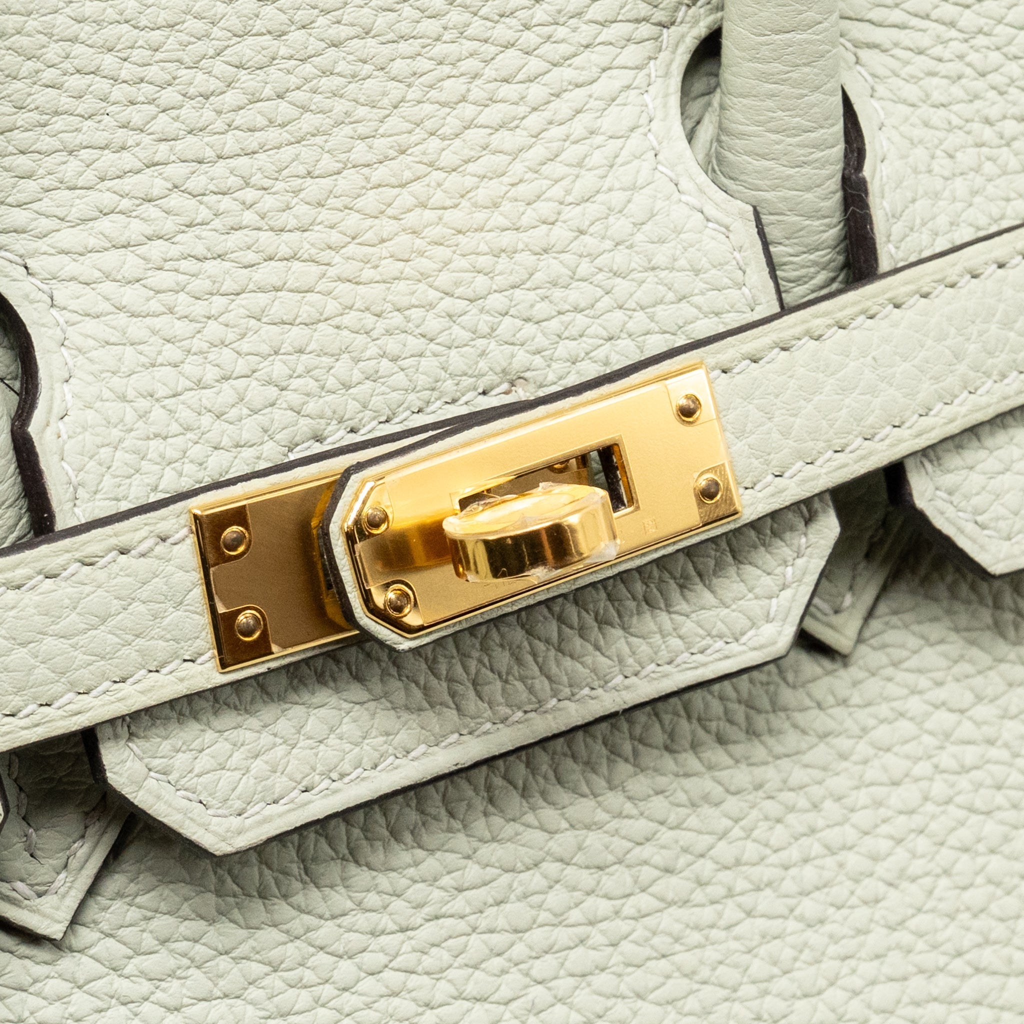 HERMES BIRKIN 25 TOGO GRIS NEVE GHW