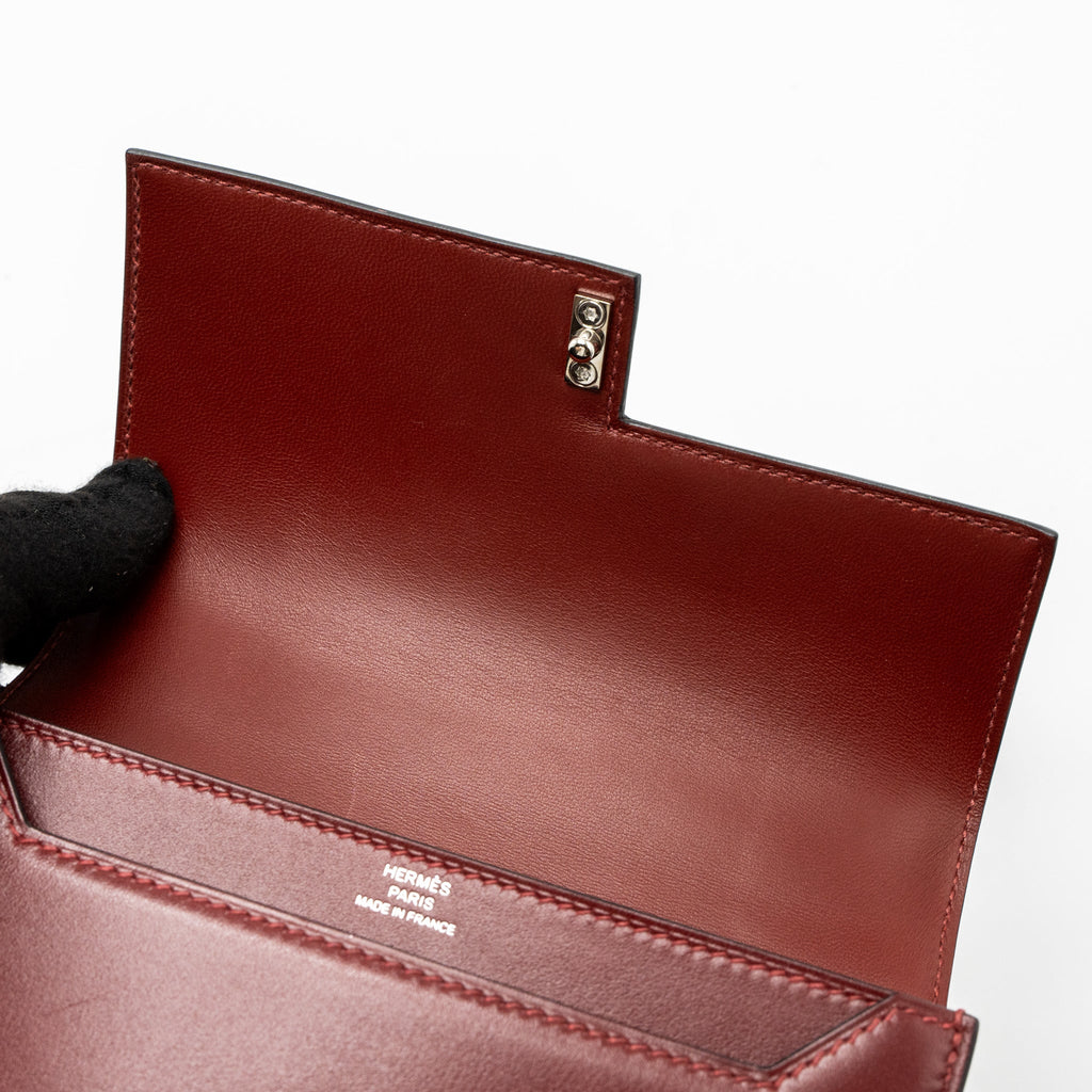 HERMES MINI VERROU BAG TADELAKT ROUGE H SHW
