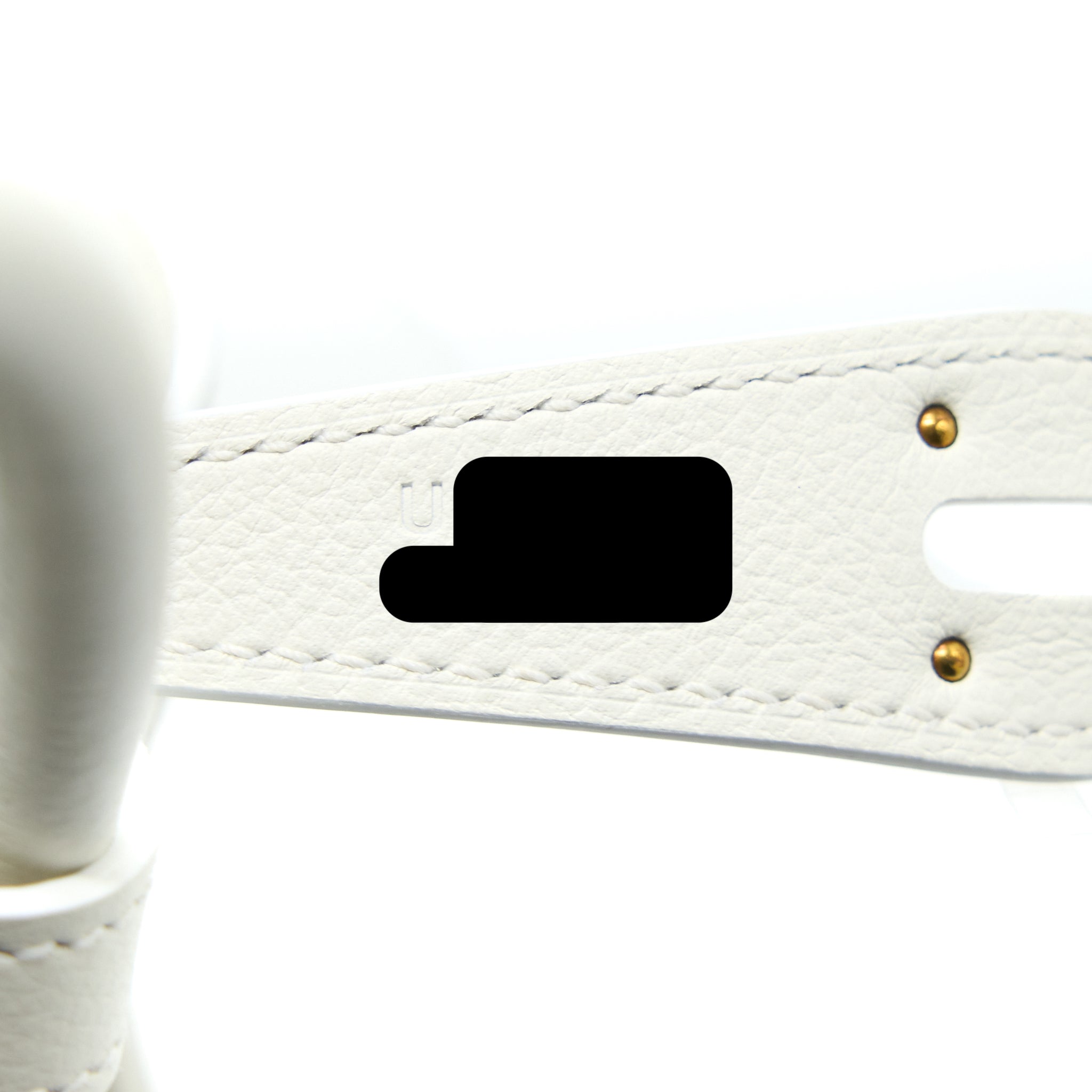 HERMES LINDY 26 EVERCOLOR BLANC GHW