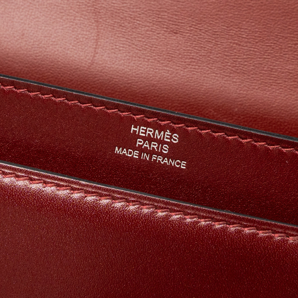 HERMES MINI VERROU BAG TADELAKT ROUGE H SHW