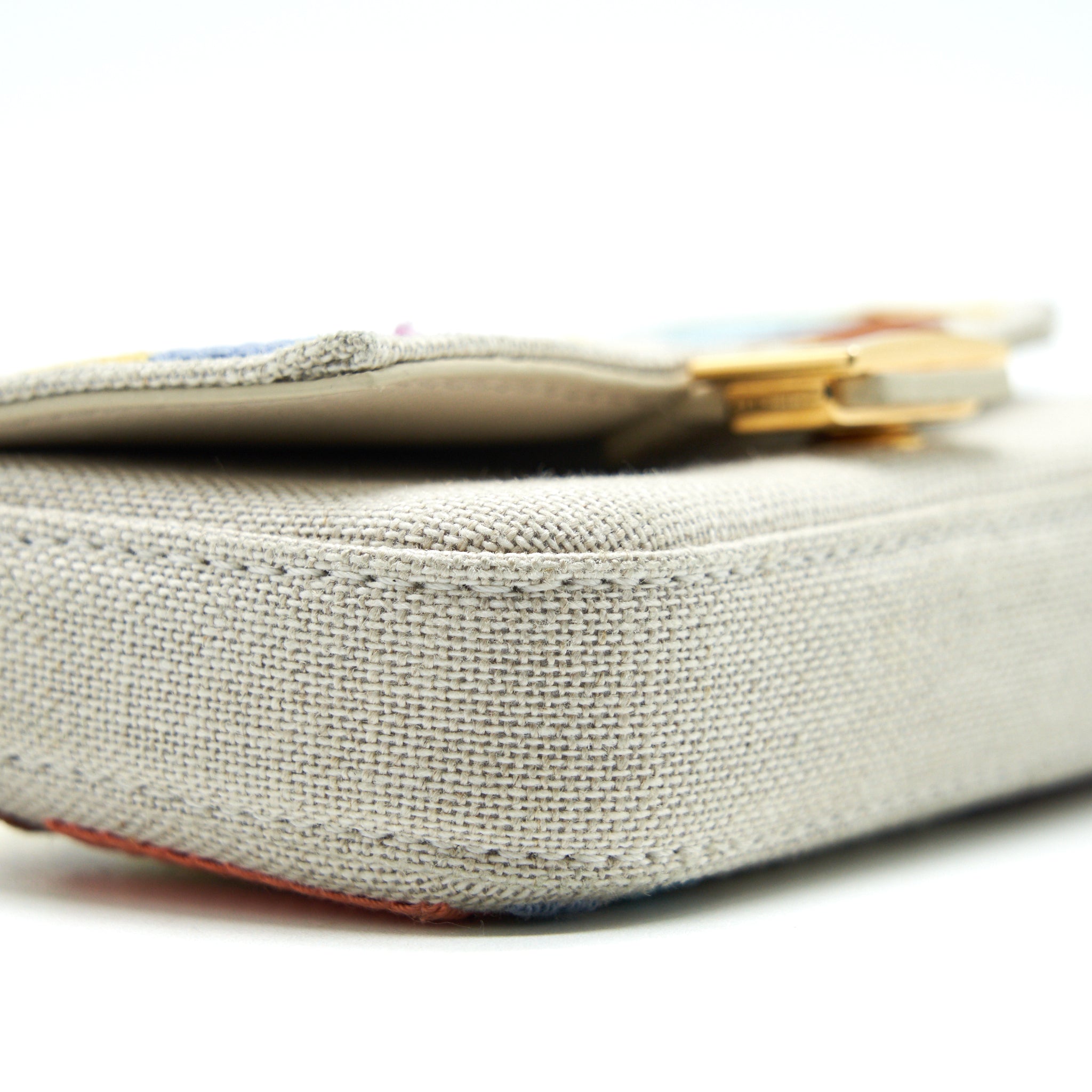 FENDI NANO BAGUETTE CHARM / CROSSBODY BAG