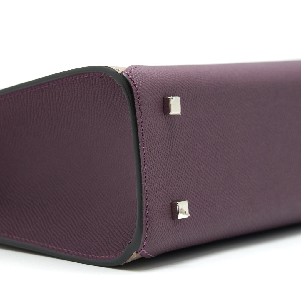 MOYNAT GABRIELLE PM IN PURPLE AND BEIGE SHW