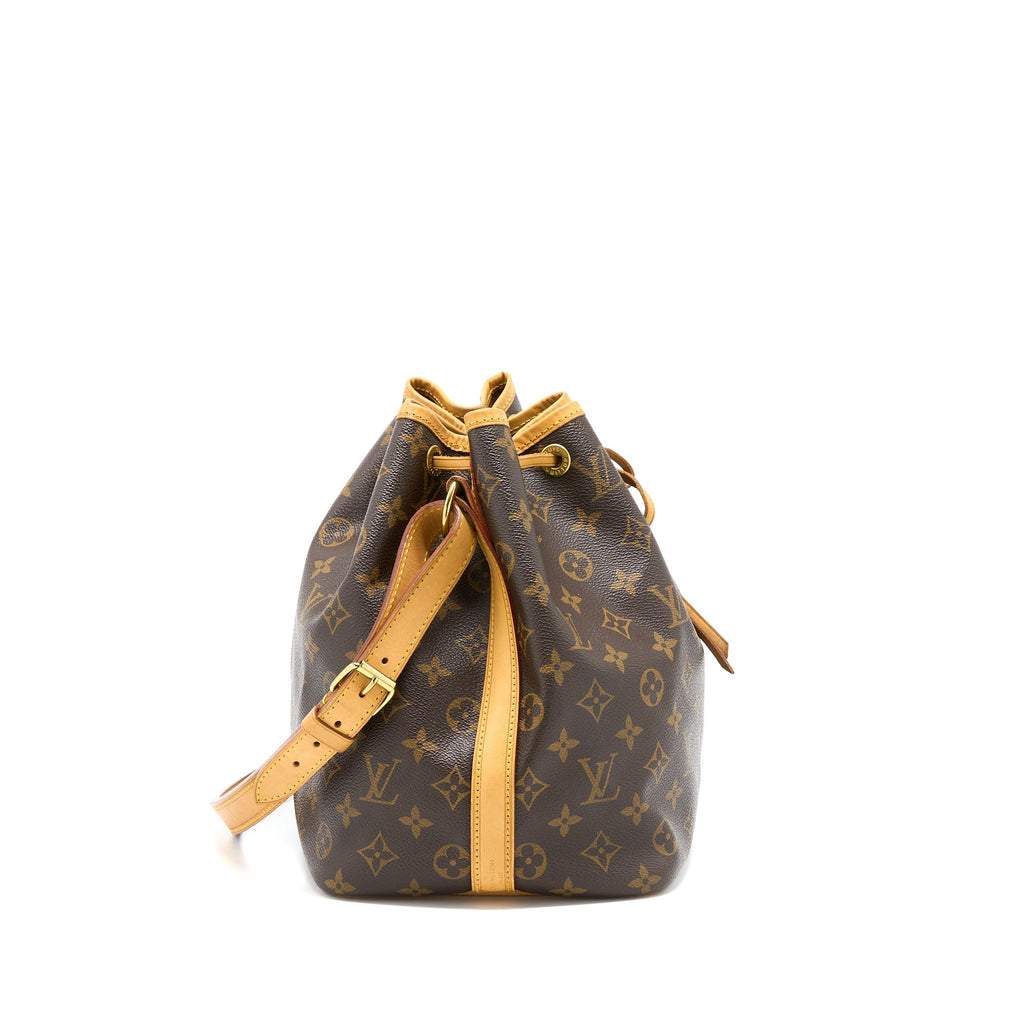 LOUIS VUITTON PETIT NOE MONOGRAM CANVAS GHW