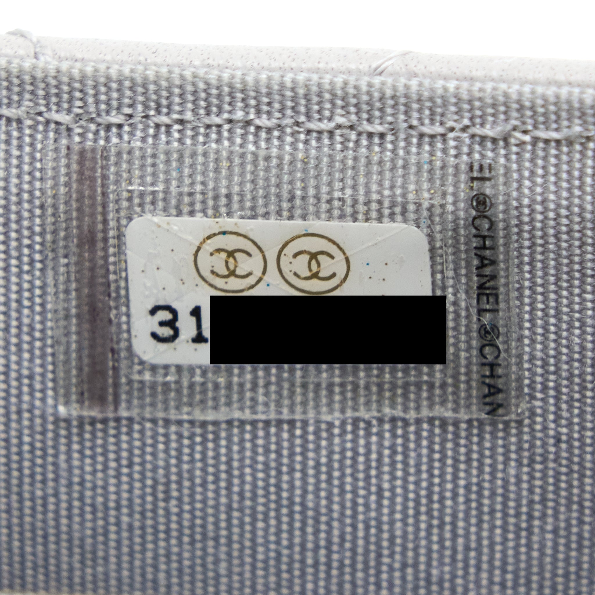 CHANEL MINI TOP HANDLE FLAP BAG LAMBSKIN LIGHT GREY BRUSHED GHW