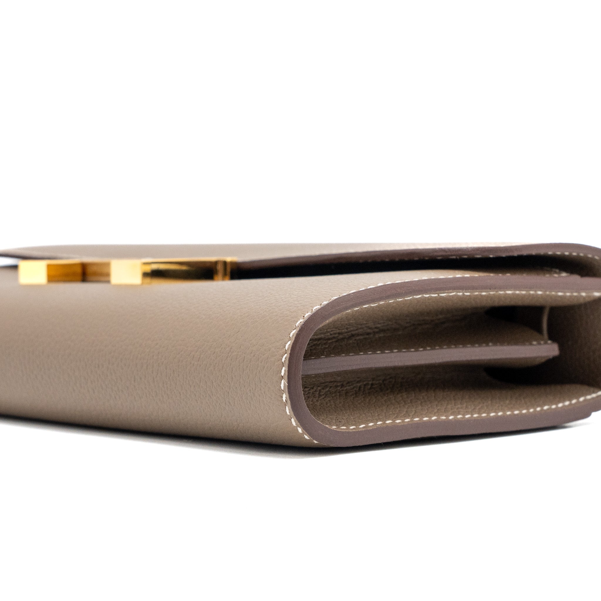 HERMES CONSTANCE TO GO EVERCOLOR ETOUPE GHW