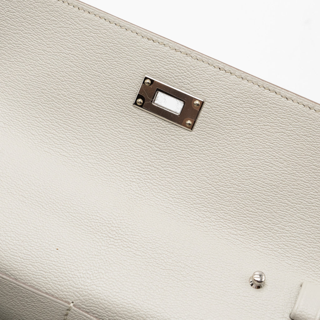 HERMES CLASSIC KELLY TO GO ALLIGATOR MISSISSIPPIENSIS 8L BETON SHW
