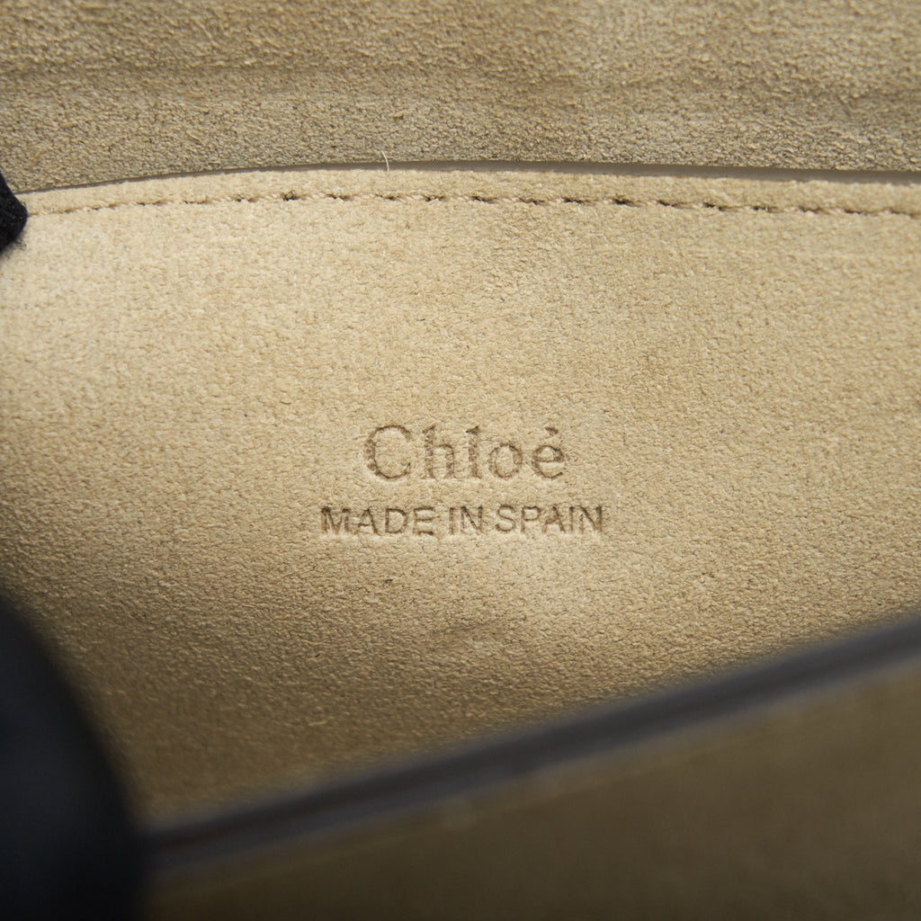 CHLOE FAYE SMALL SHOULDER BAG LIGHT BROWN